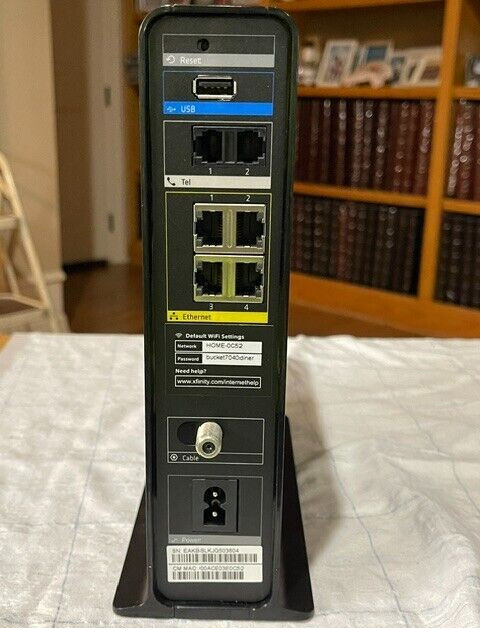 XFINITY ARRIS TG862G-CT DOCSIS 3.0 GATEWAY MODEM & WIRELESS ROUTER READ DESCRIP