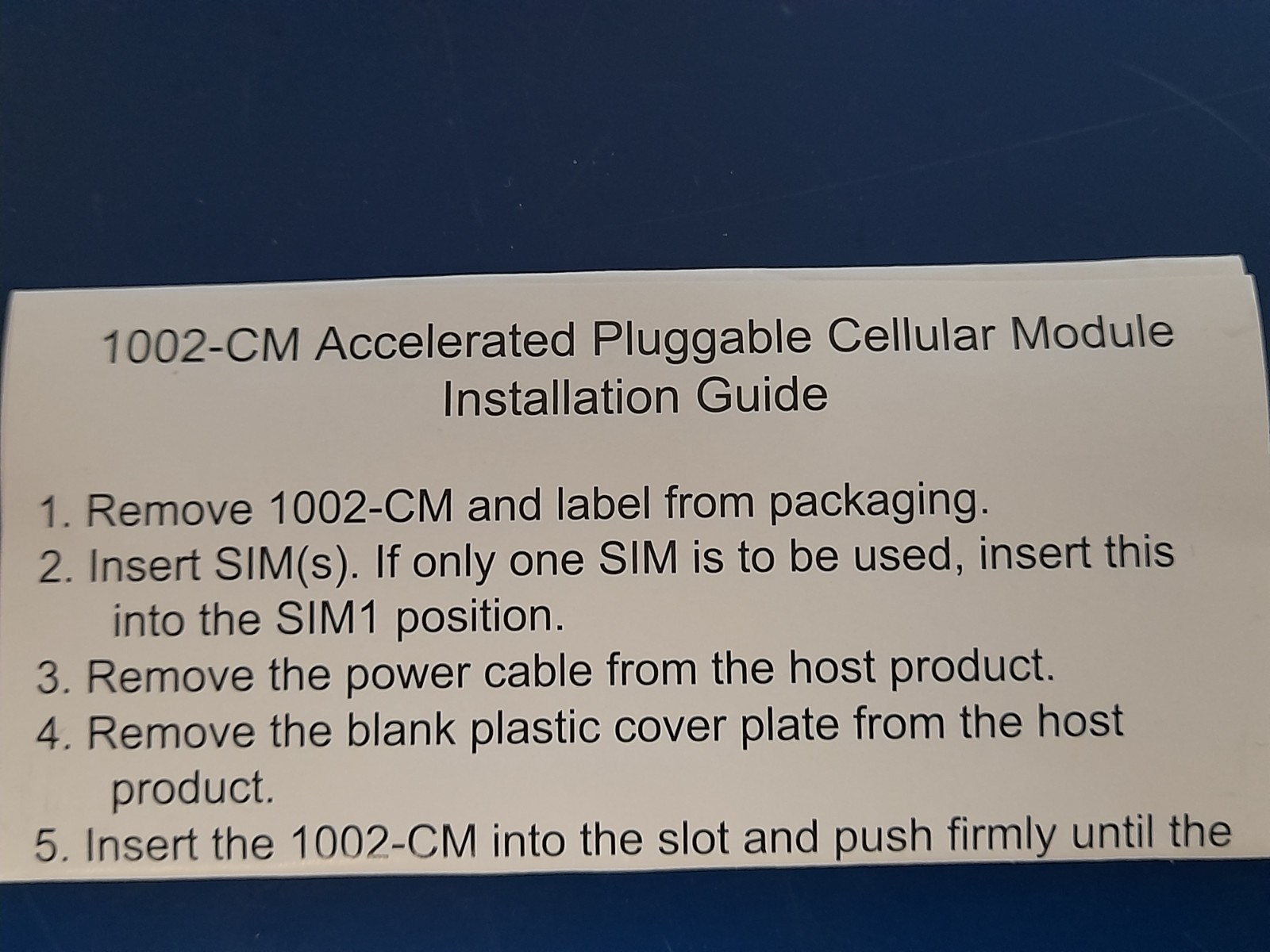 DIGI 1003-CM – Wireless cellular modem