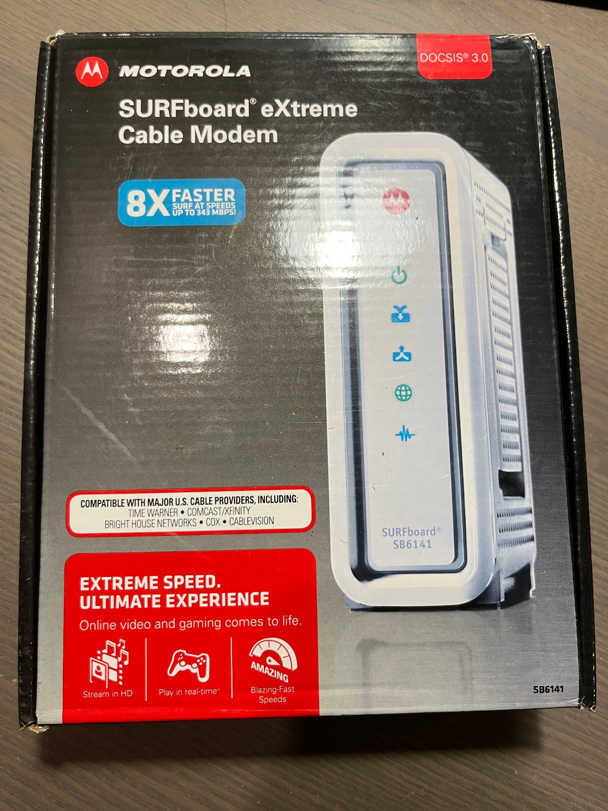 ARRIS SURFboard SB6141 Docsis 3.0 Cable Modem