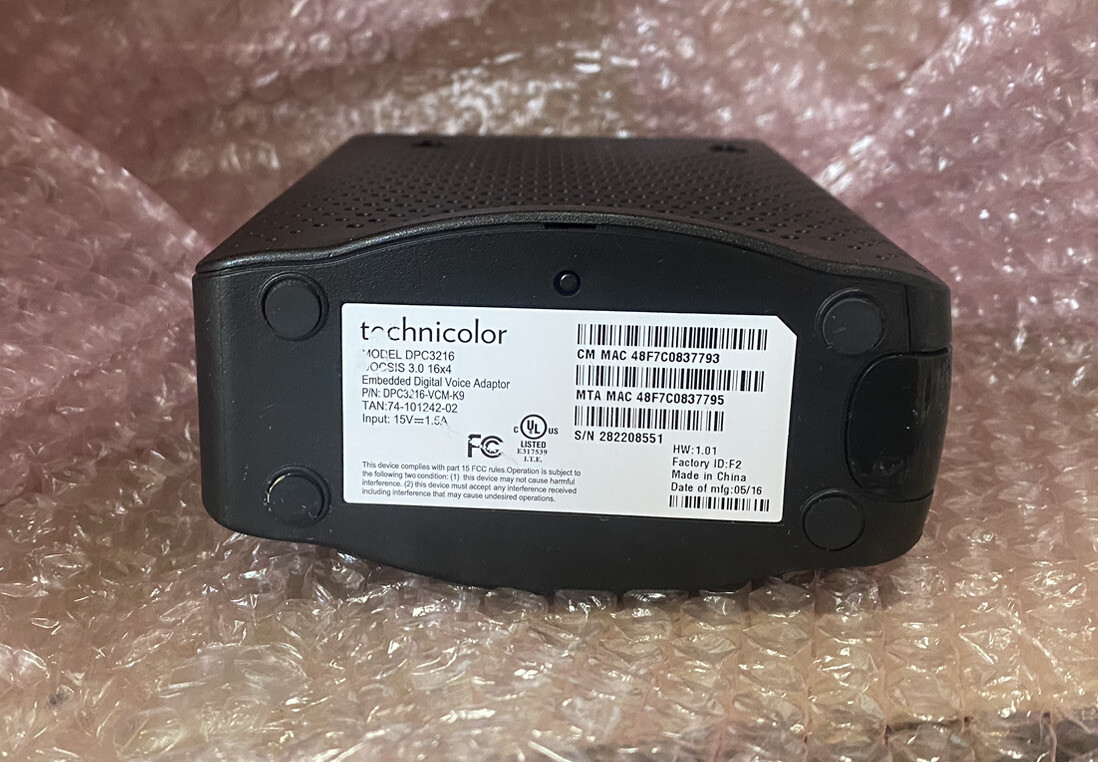 Technicolor WiFi Modem – DPC3216
