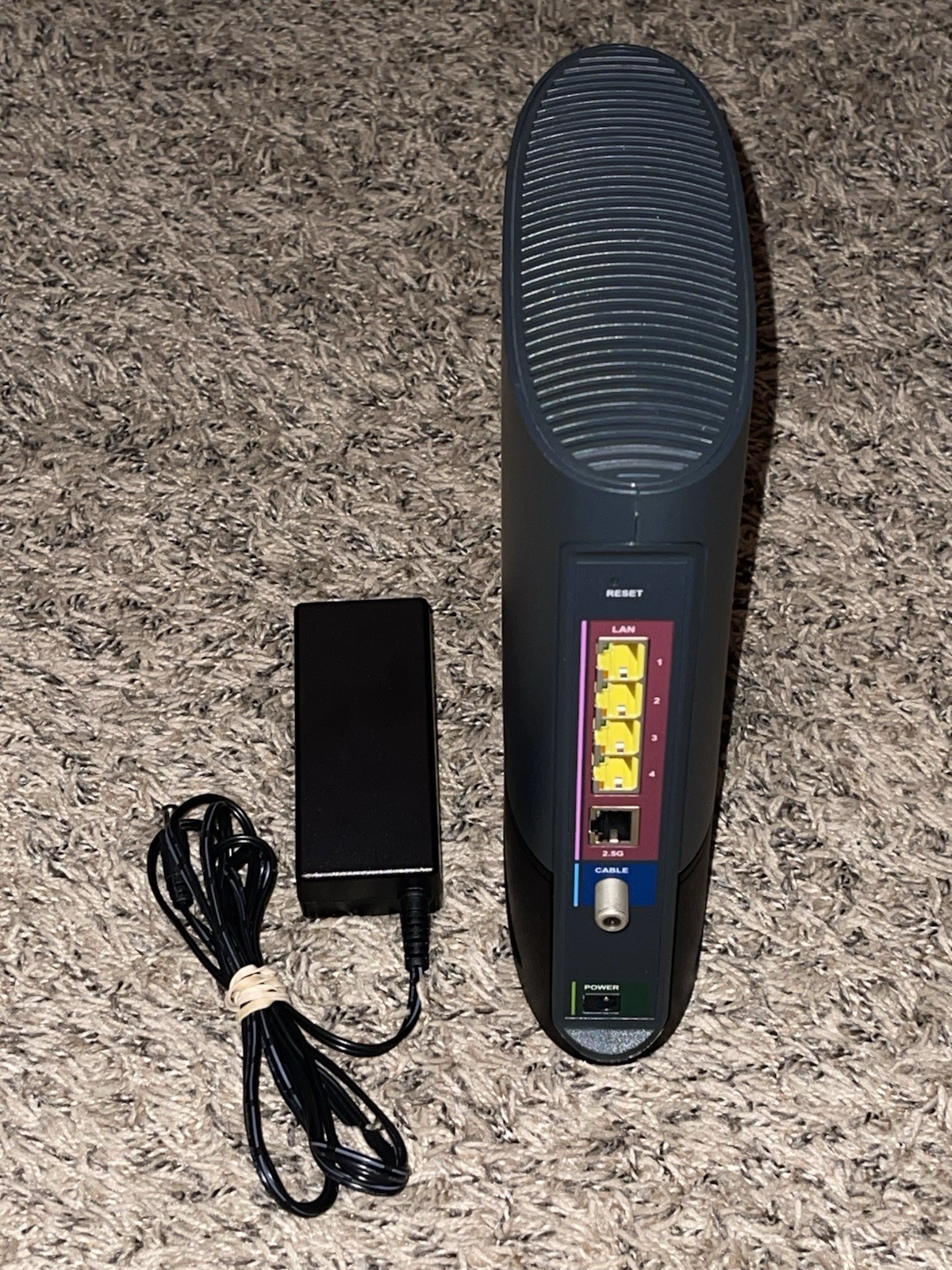 ARRIS SURFboard G36 DOCSIS 3.1 Wi-Fi 6 Cable Modem Black w/ Ac Adapter, WORKING