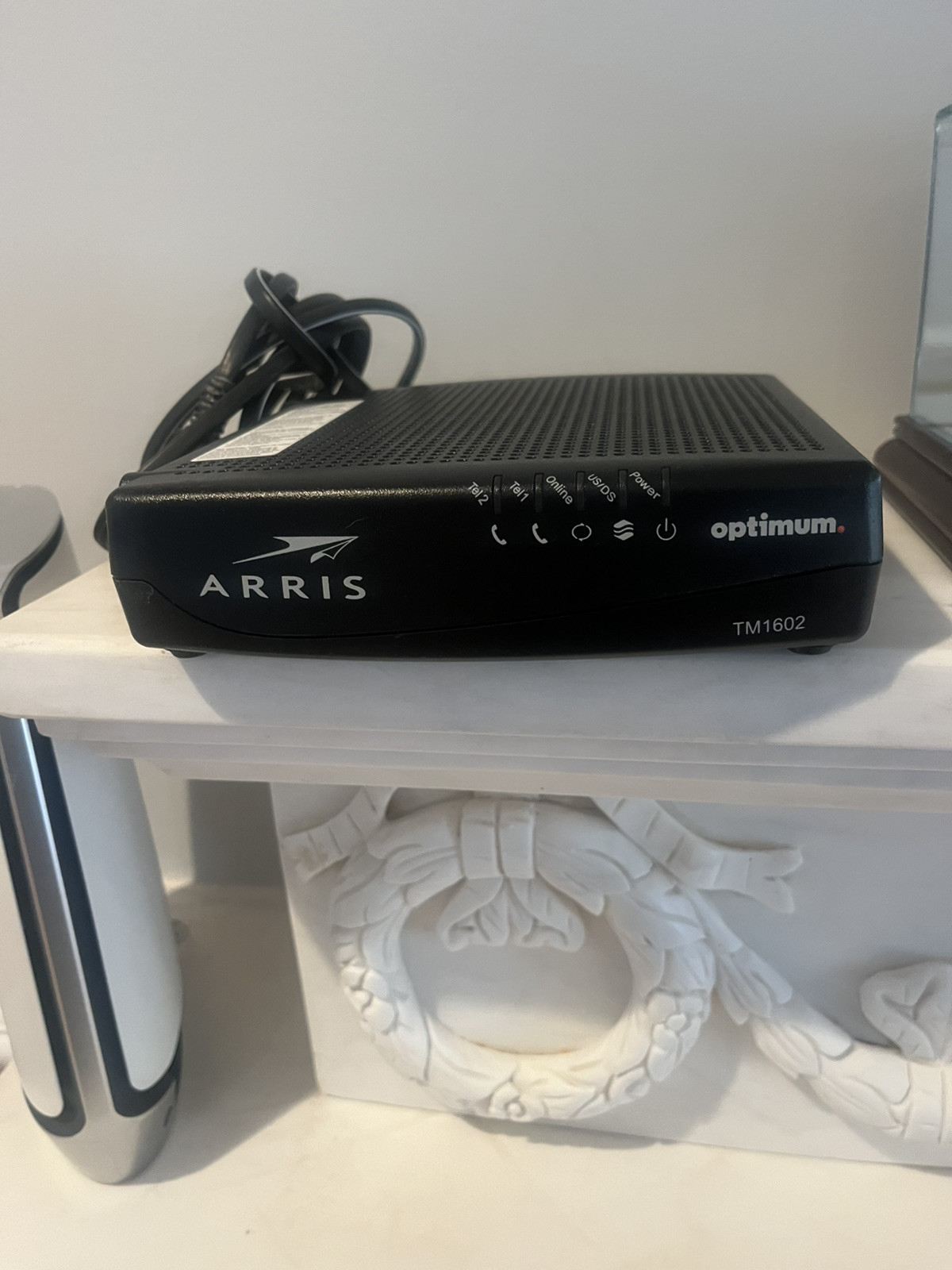 Arris TM1602A Docsis 3.0 Telephony Cable Modem for Charter Optimum Cablevision