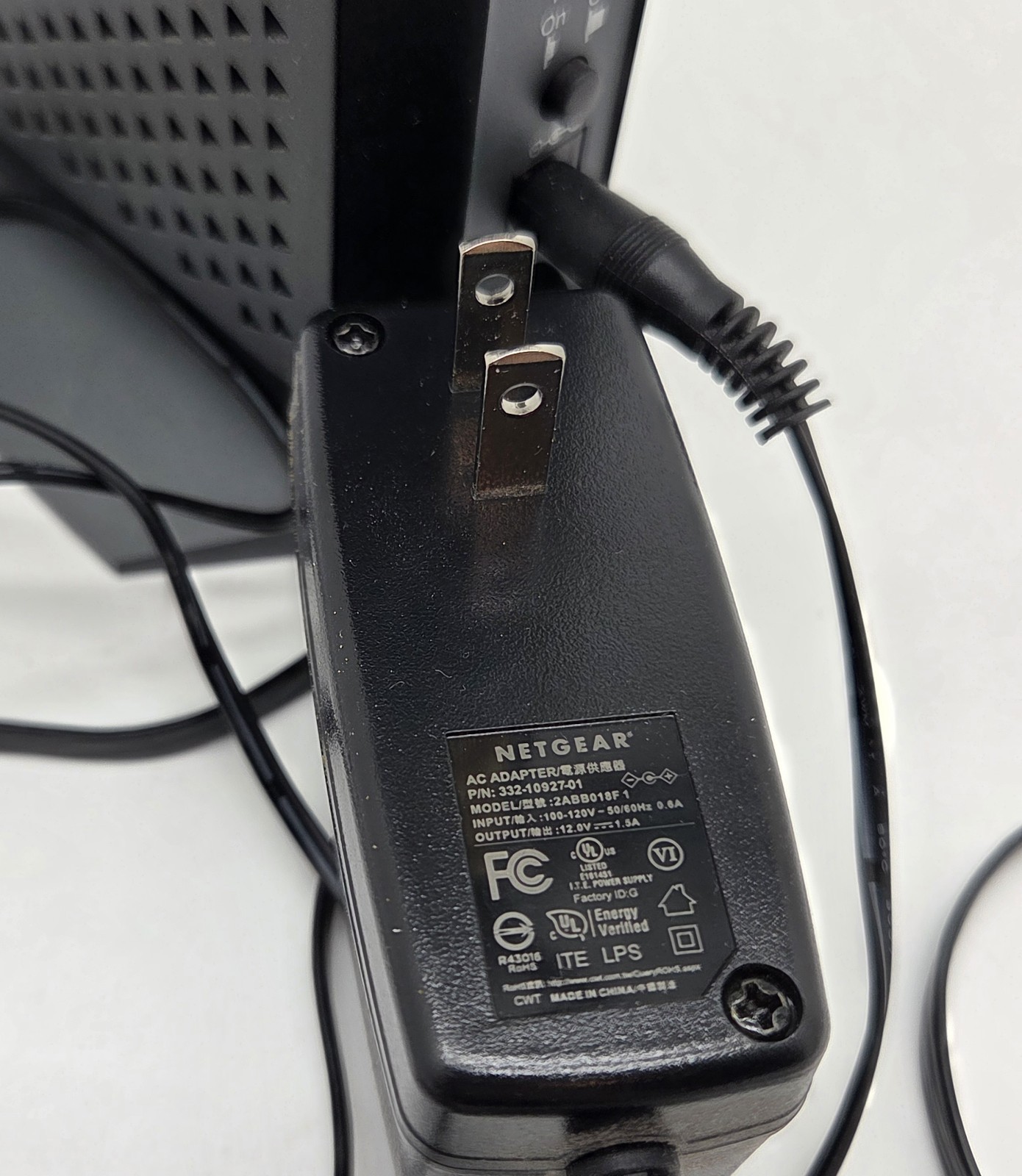 Netgear Nighthawk CM1200 DOCSIS 3.1 Gigabit Cable Modem w/ Power & Ethernet Cord