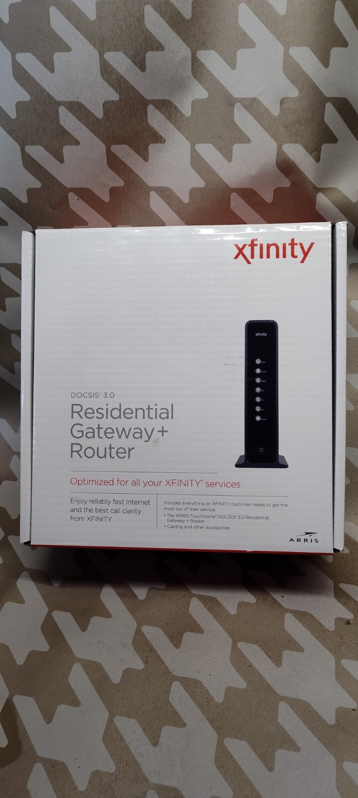 ARRIS TG862G/CT DOCSIS 3 WIRELESS GATEWAY TELEPHONY MODEM VOIP ISSUE