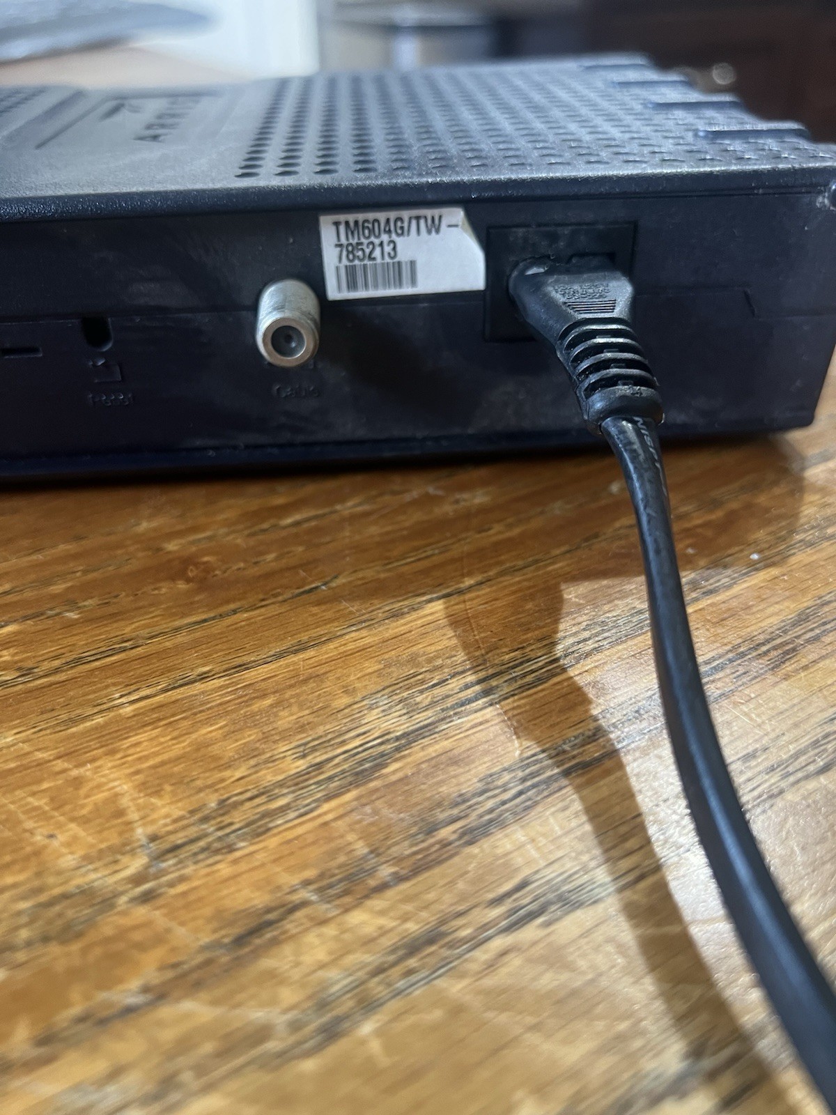 Arris TM604G/CT Touchstone Telephone Modem With Power Cord