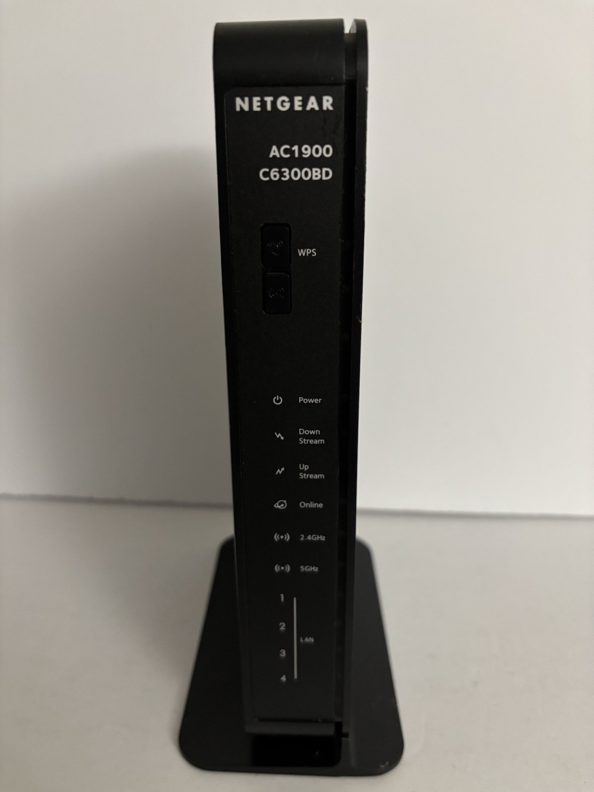 NETGEAR C6300BD AC1900 DOCSIS 3.0 Cable Modem WiFi Router – TESTED WORKING