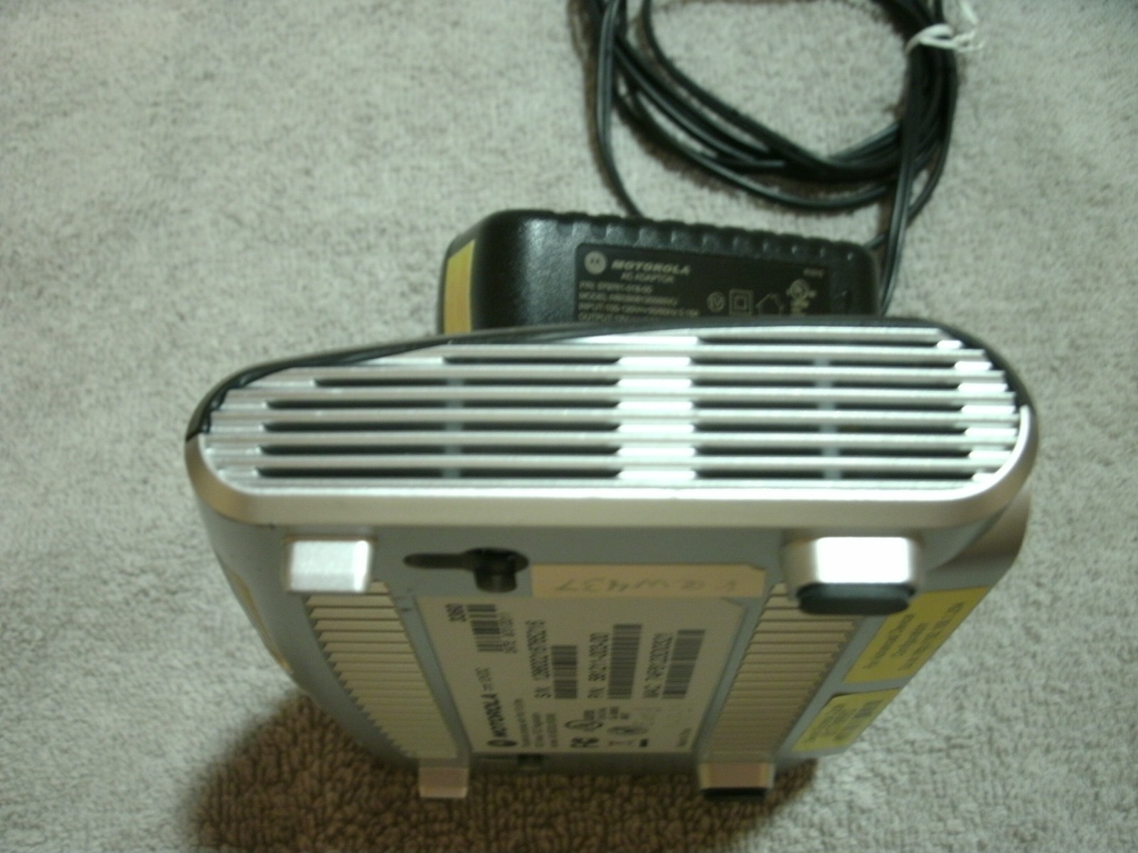 Motorola 3360 AT&T U-Verse DSL Modem with AC Adapter