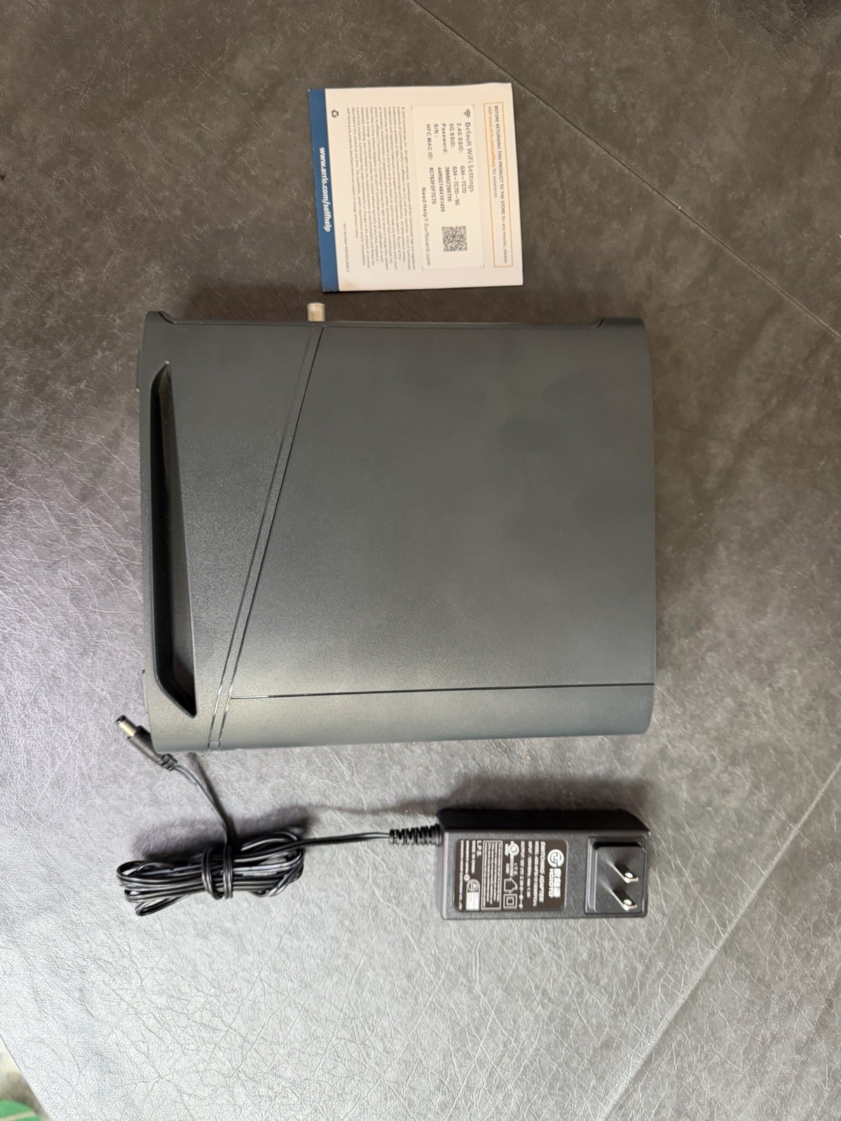 Arris G34 Surfboard Cable Modem and Wi-Fi Router combination unit