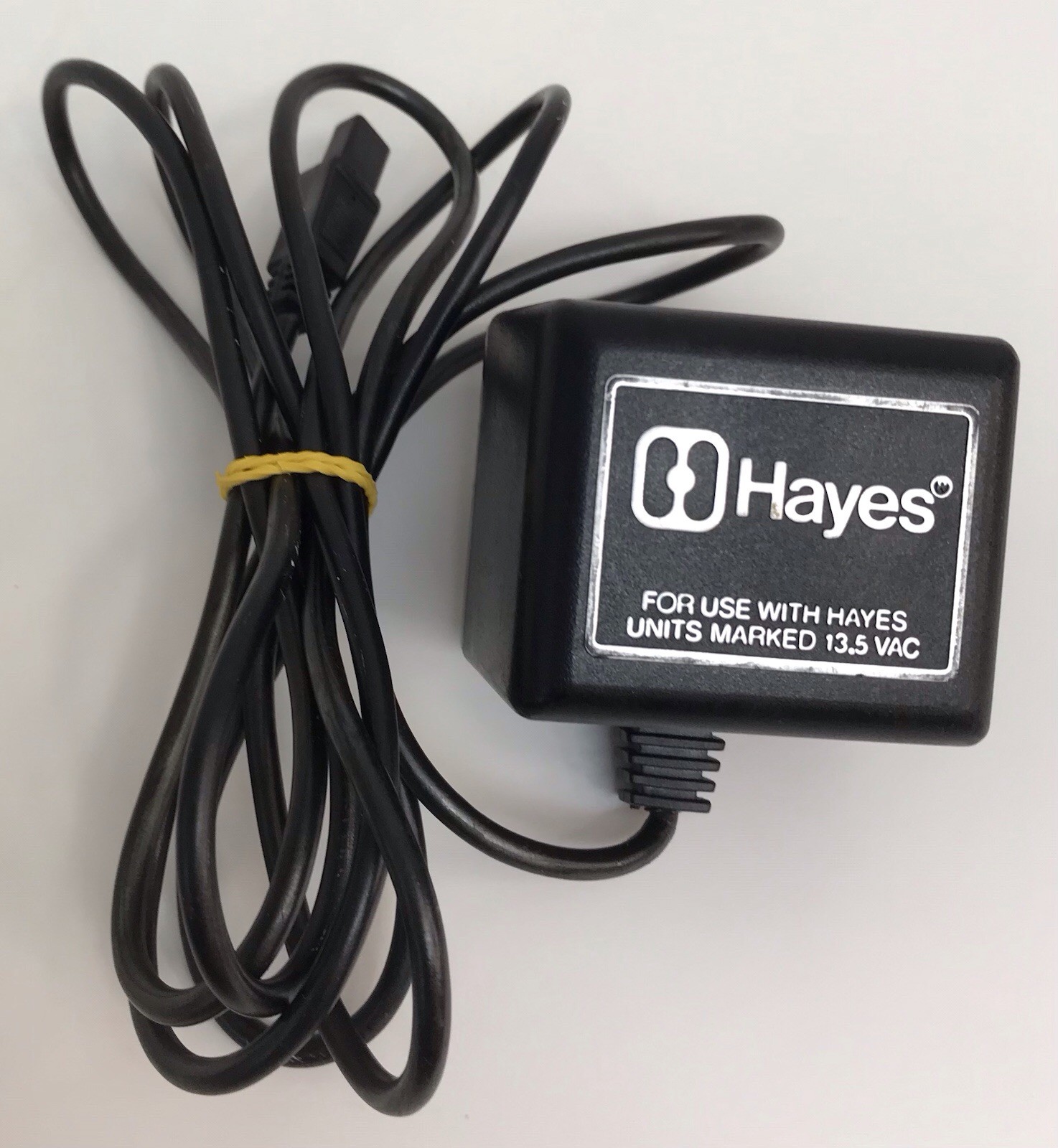 Hayes Microcomputer Smartmodem 1200 PC Modem w/ AC Adapter Power Works