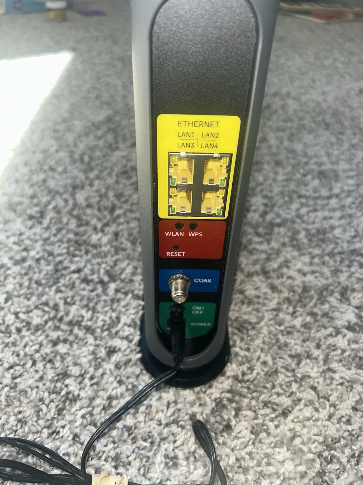 Motorola 16×4 Cable Modem Model MG7540 with Power Cord