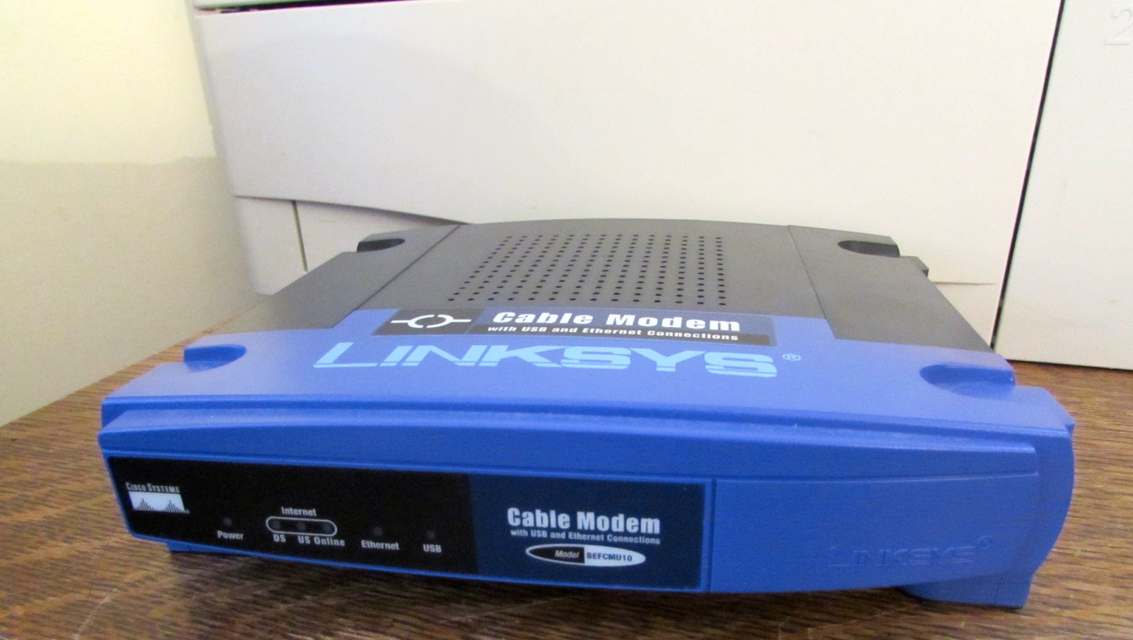 Linksys BEFCMU10 42.88 Mbps Cable Modem Ver. 4