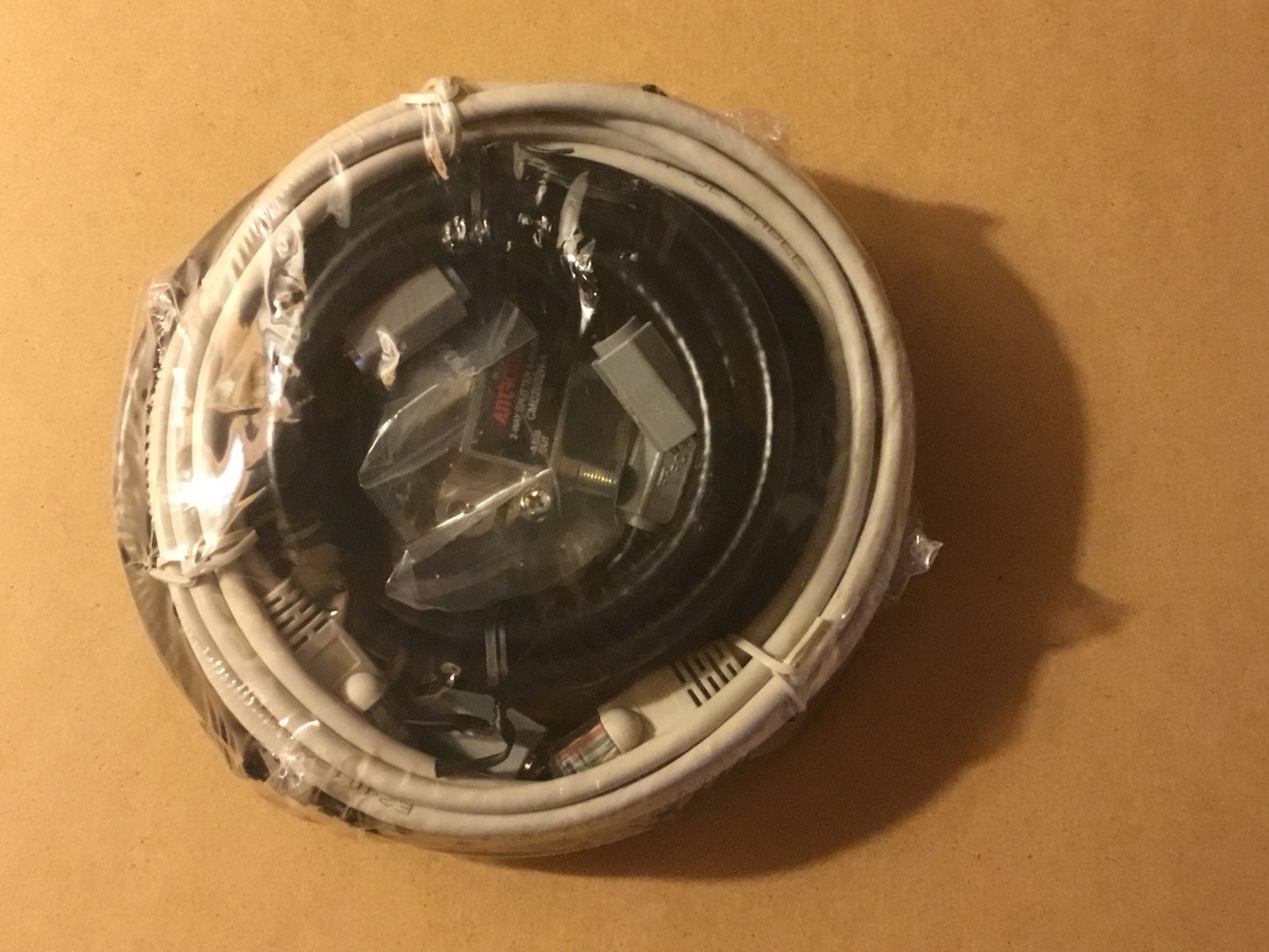 HSD Kit ( 7 ft Ethernet & 6 and 12 ft. Coax (jumpers) Cables plus a Splitter)
