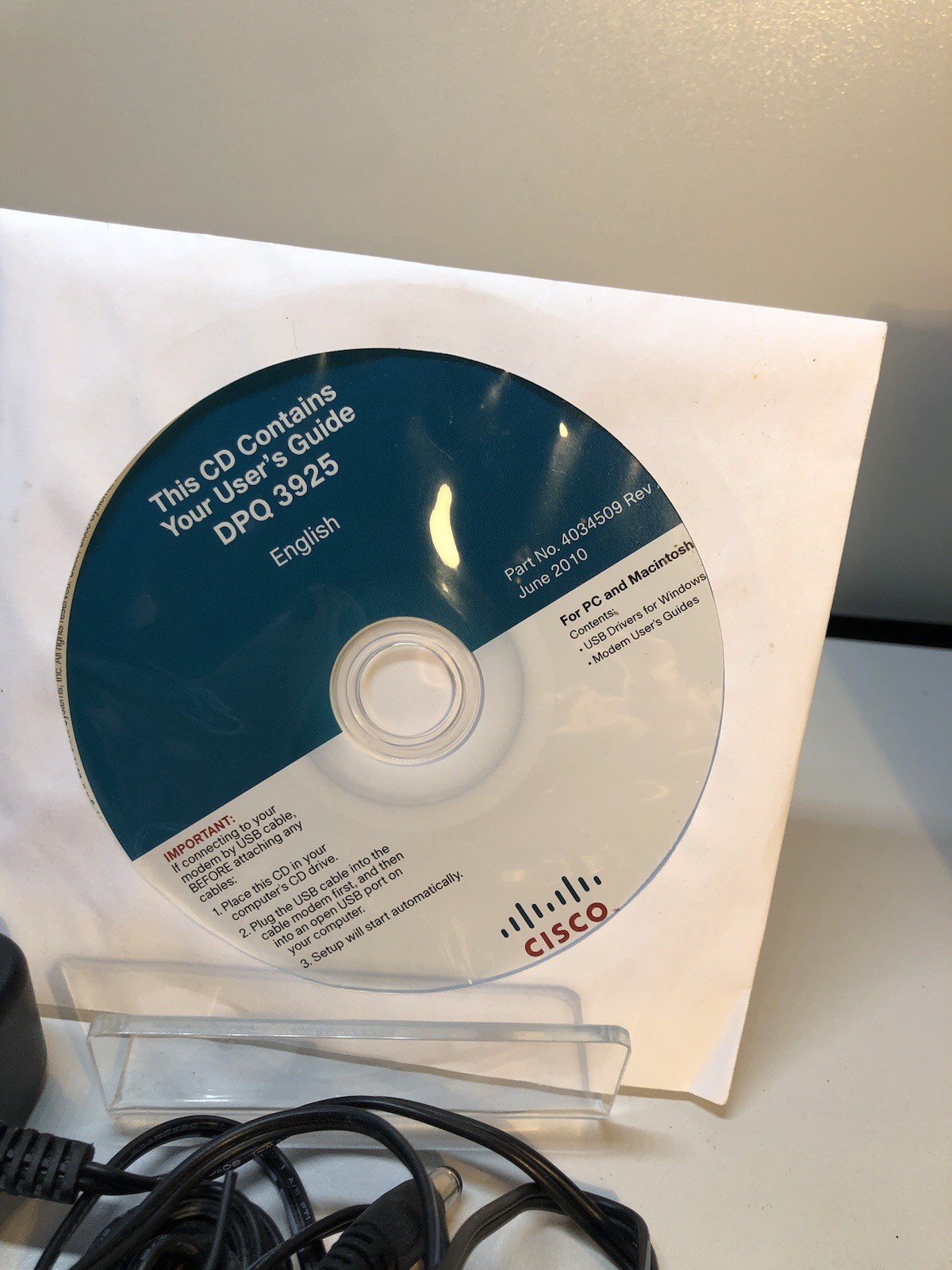 CISCO DPQ3925 NEW Cable Modem * NEW in the box