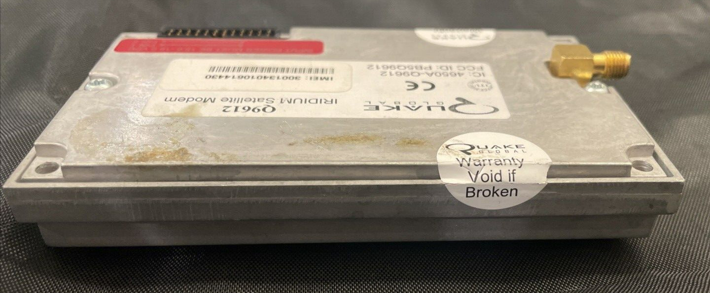 QUAKE GLOBAL Q9612 Iridium Satellite Modem
