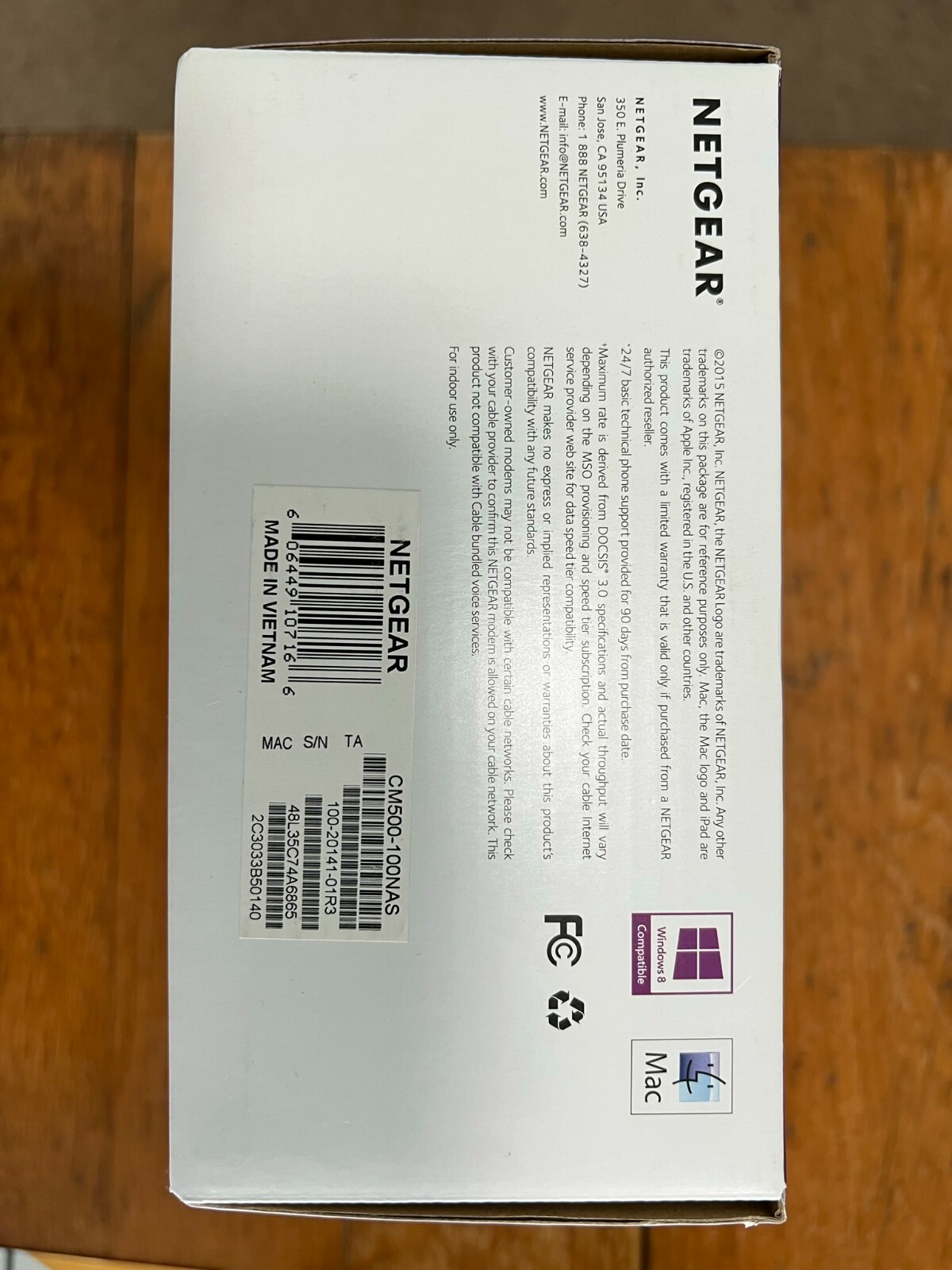 NETGEAR CM500 (CM500100NAS) 680 Mbps – Black Pre Owned (B35G)