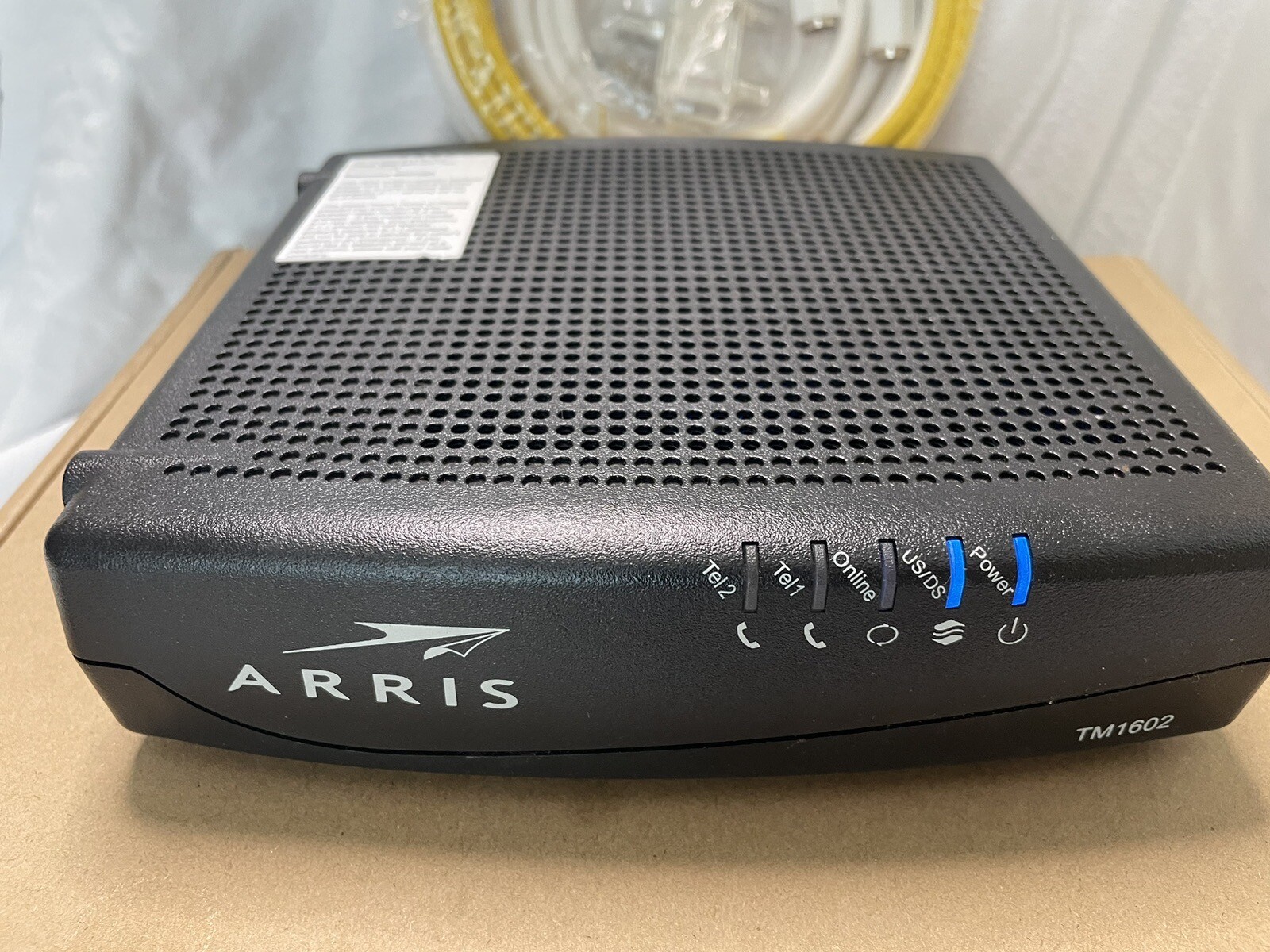 Arris Touchstone TM1602A Telephony Cable Modem 16×4 Docsis 3.0