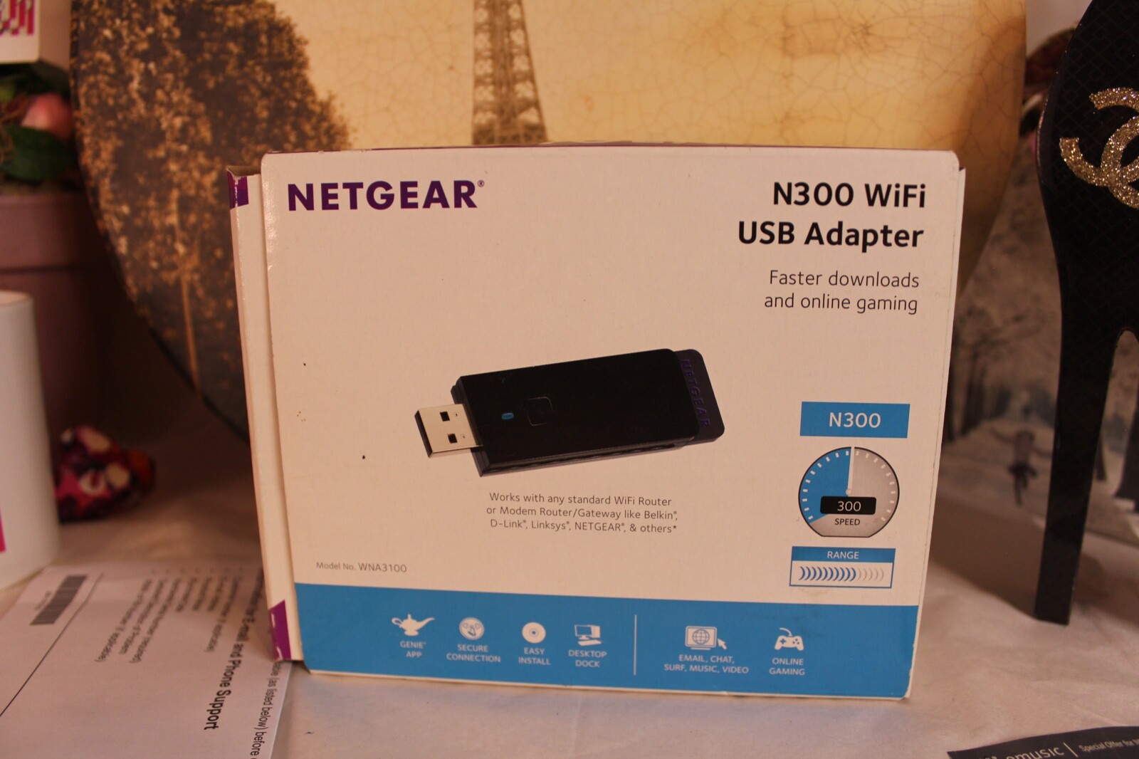 NETGEAR N300 WIFI USB ADAPTER!