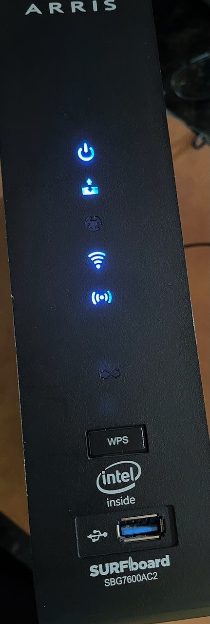 ARRIS SURFboard SBG7600AC2 DOCSIS 3.0 Wi-Fi Cable Modem. AC2350 Wi-Fi 5