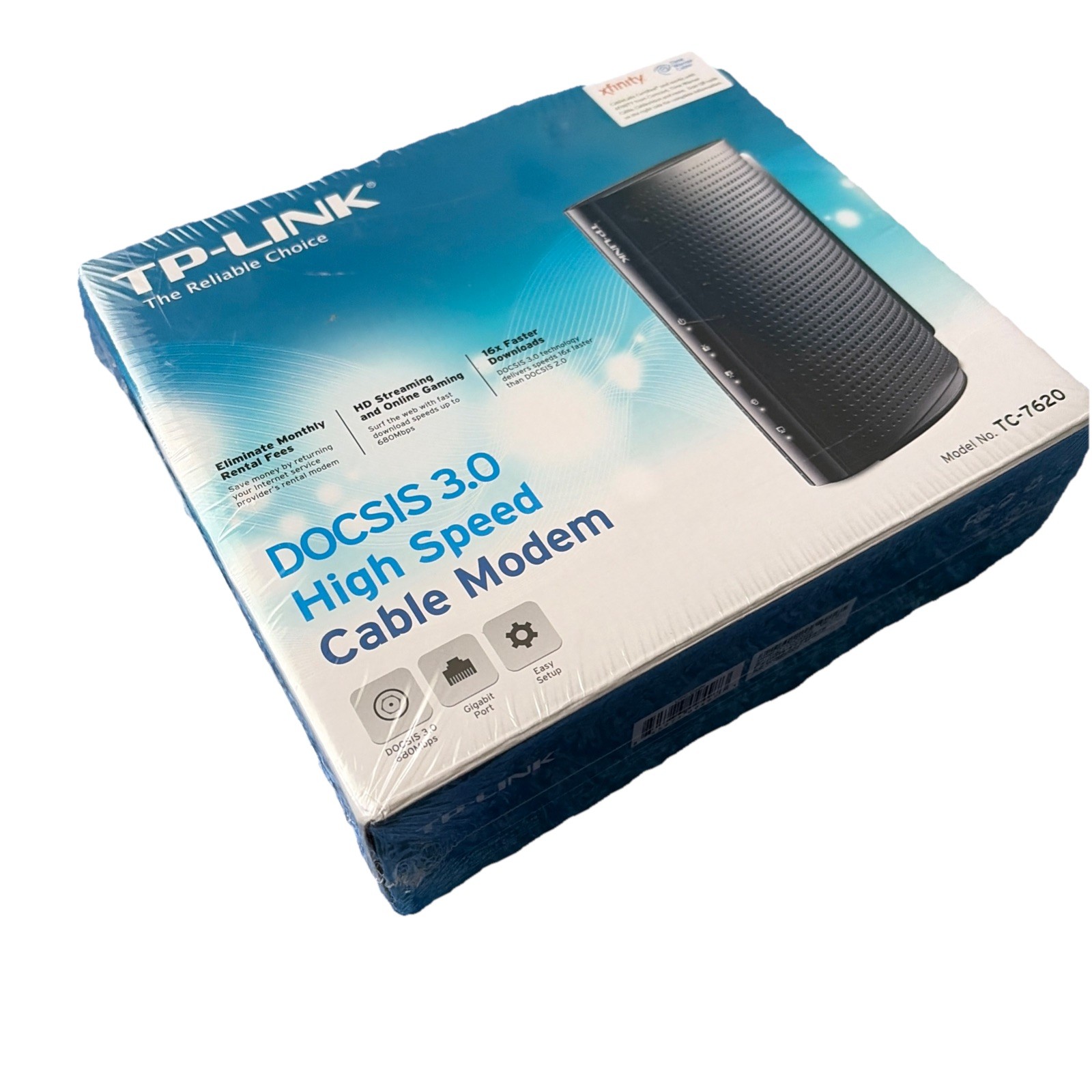 TP-LINK TC-7620 680Mbps Cable Modem