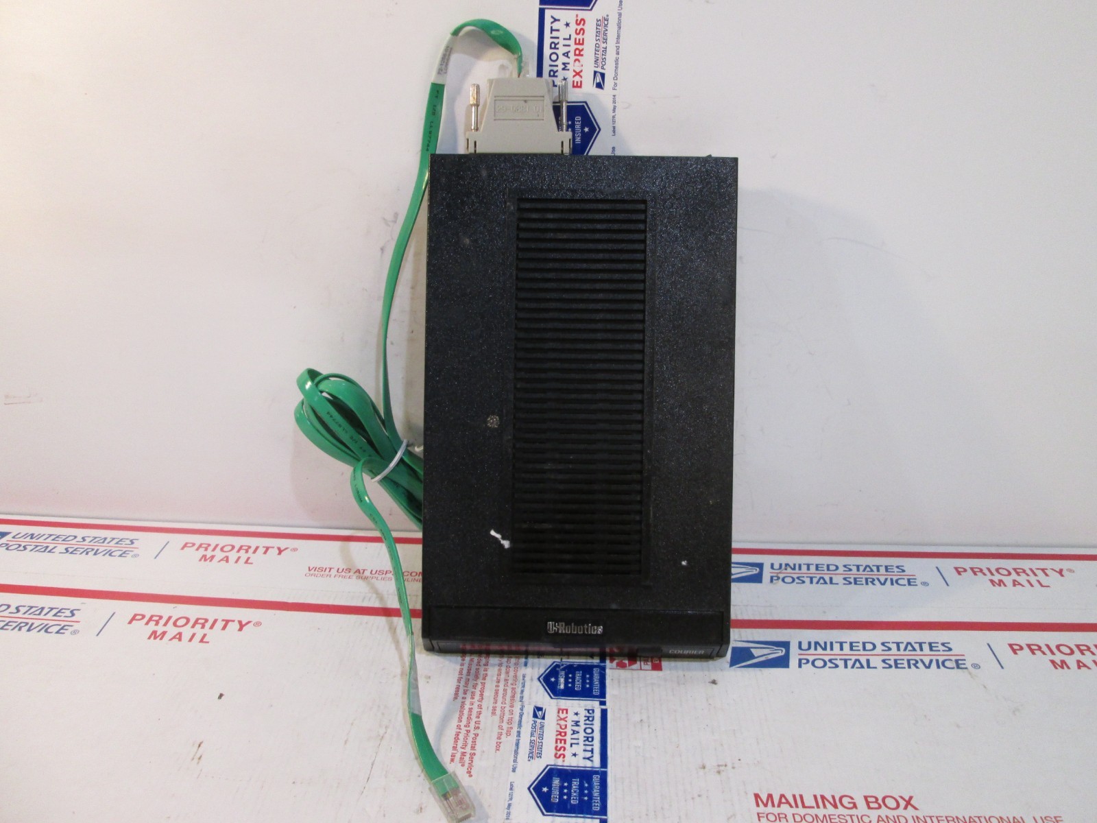 US ROBOTICS 000954-00 COURIER V.34 FAX WITH V.32 BIS MODEM CJE-0263 NO AC CORD