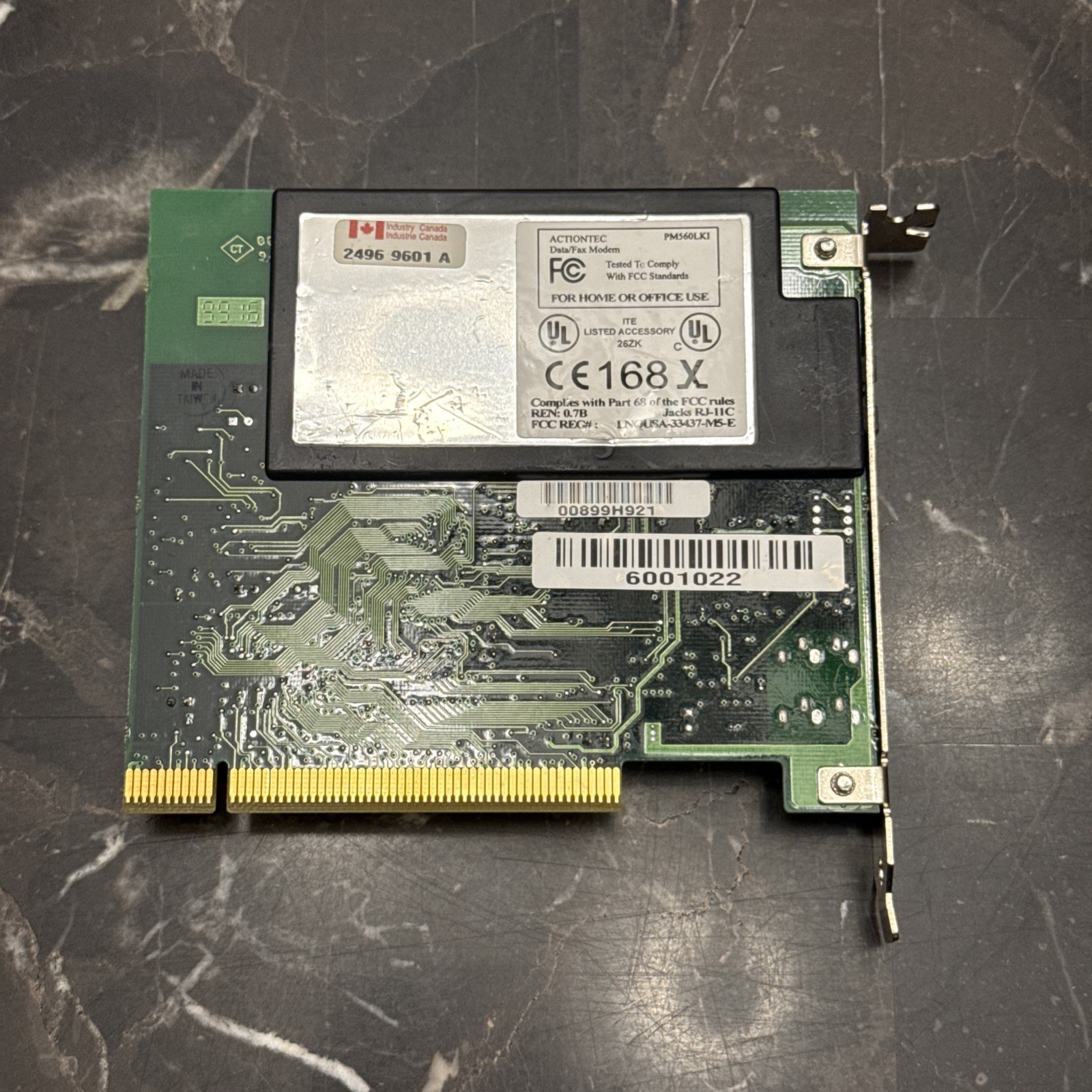 IBM TELEPERMIT 56K V.90 PCI DATA FAX MOD PTC 211/99/038 33L4618 33L4582 33L4619