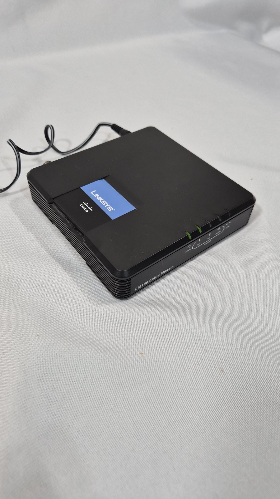 Linksys Cisco – CM100 Internet Cable Modem USB Ethernet 100 Mbps – Tested