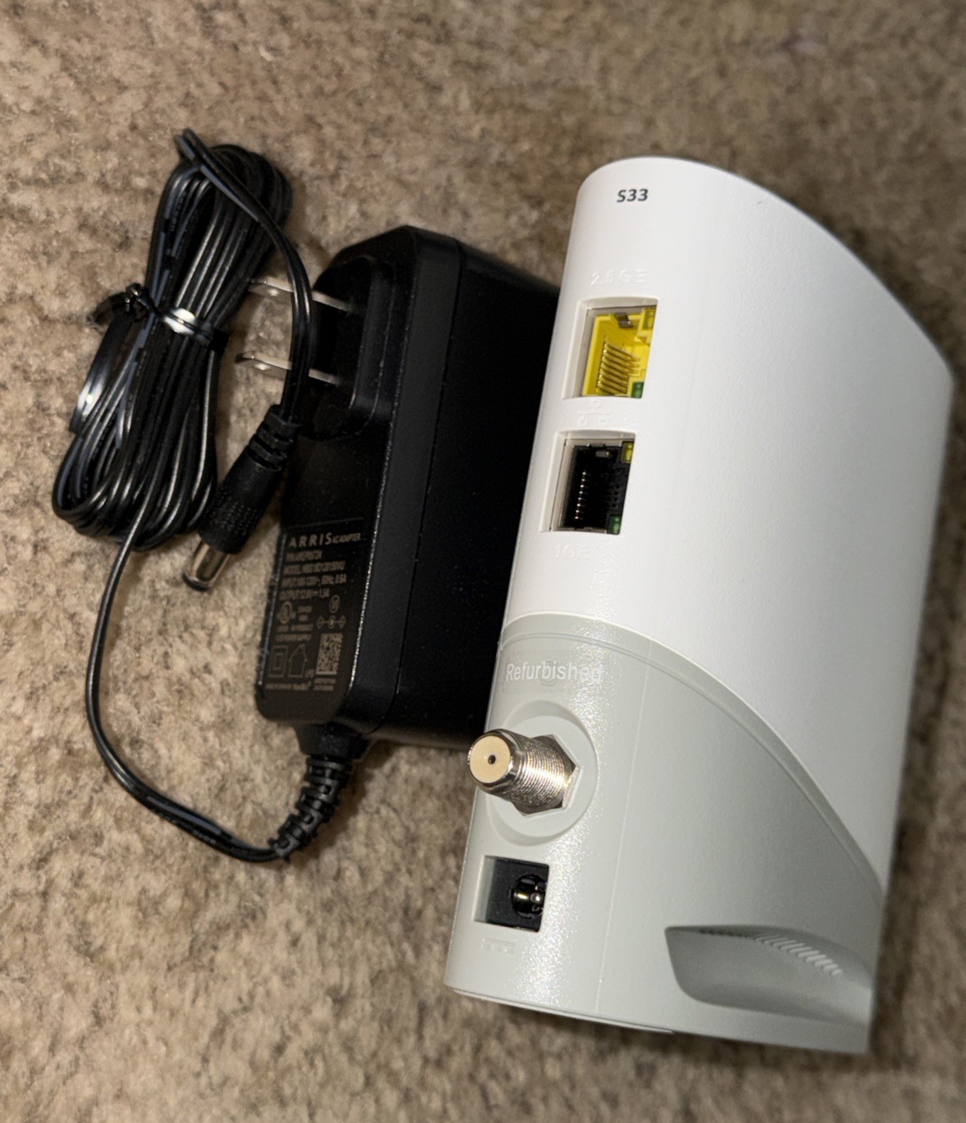 Arris Surfboard DOCSIS 3.1 3.5 Gbps Cable Modem S33 v3 Free-Ship!