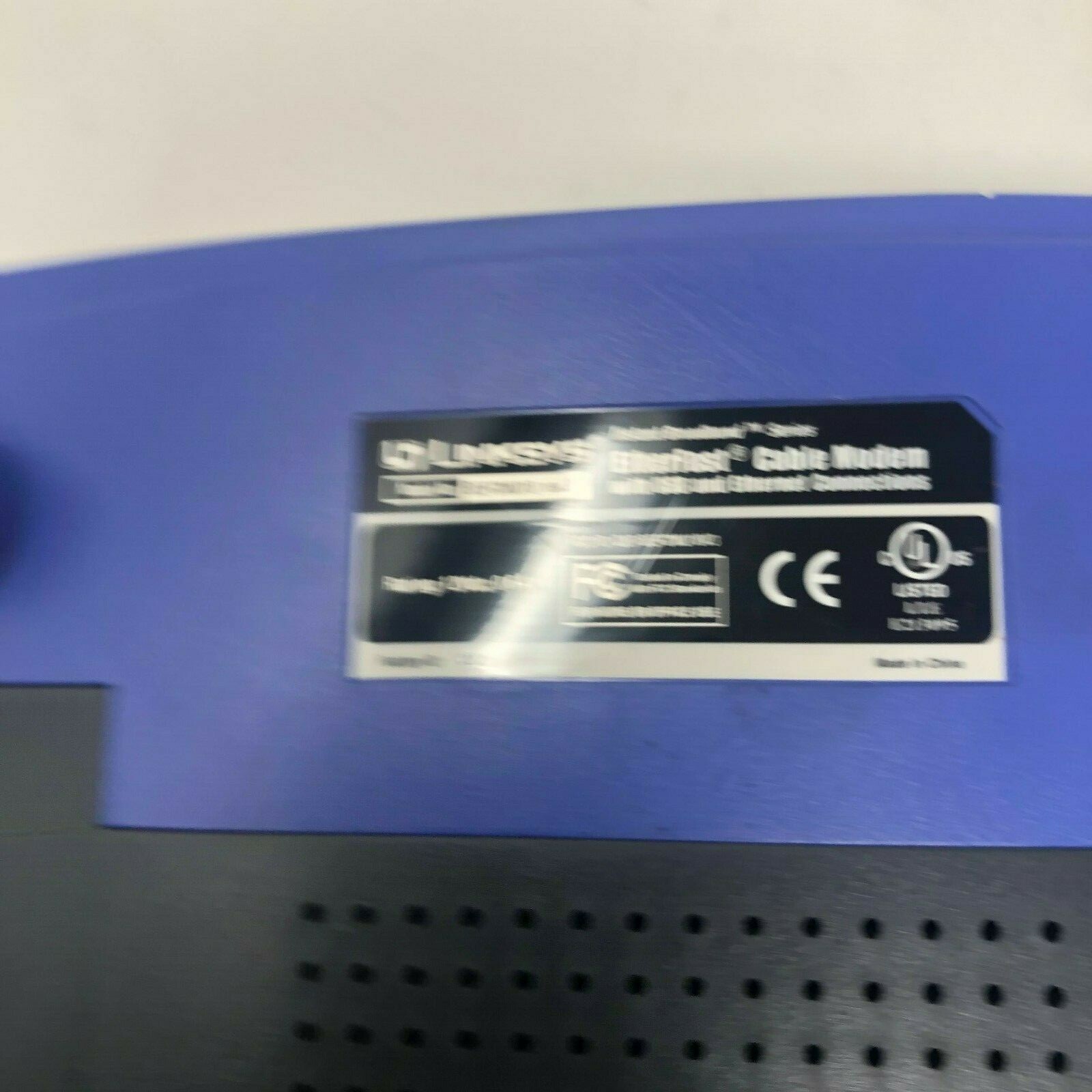 Linksys Cisco Cable Modem Model BEFCMU10 ver 3 with USB/Ethernet Connections