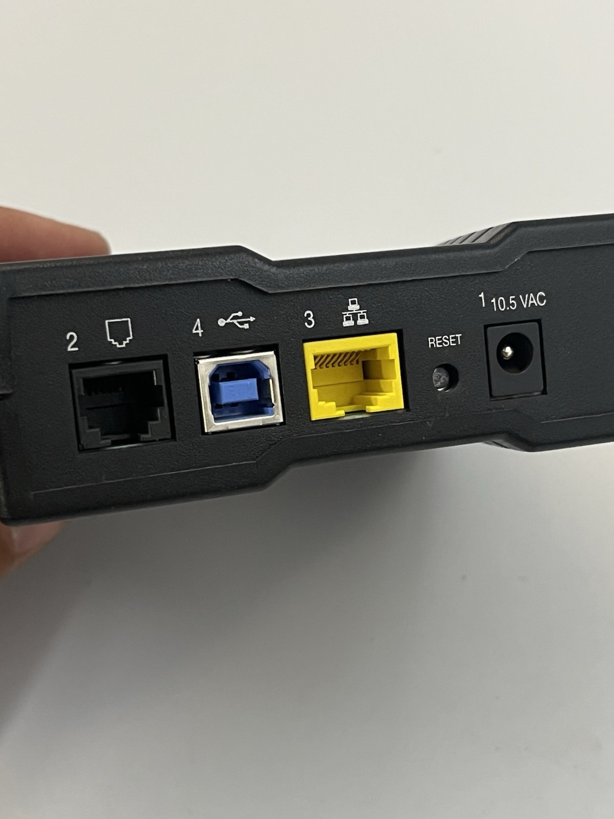 Westell DSL Model C90-610030-06 Modem with Power Cord and Cable