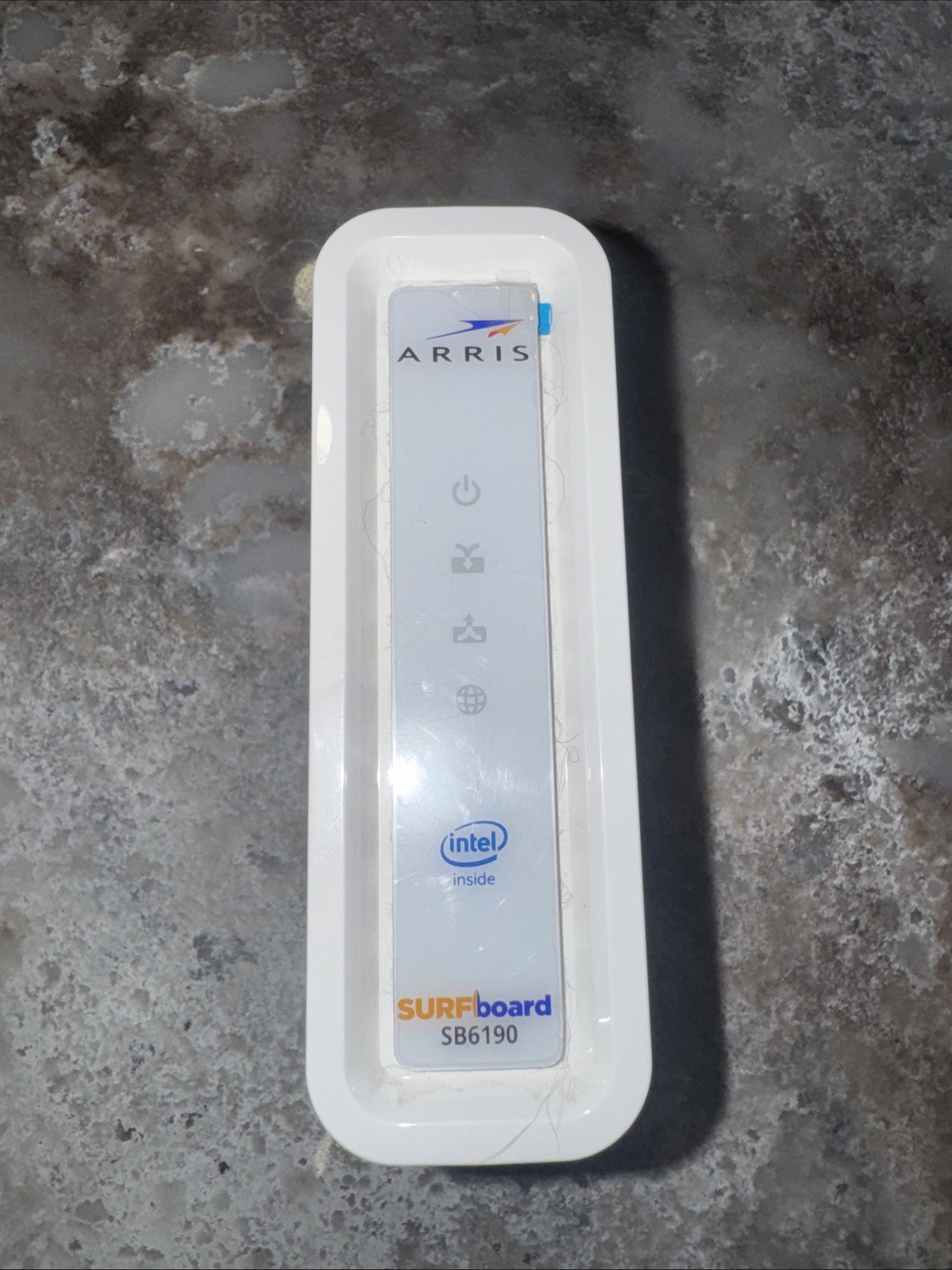 ARRIS Surfboard SB6190-RB DOCSIS 3.0 Cable Modem, White (Intel inside)