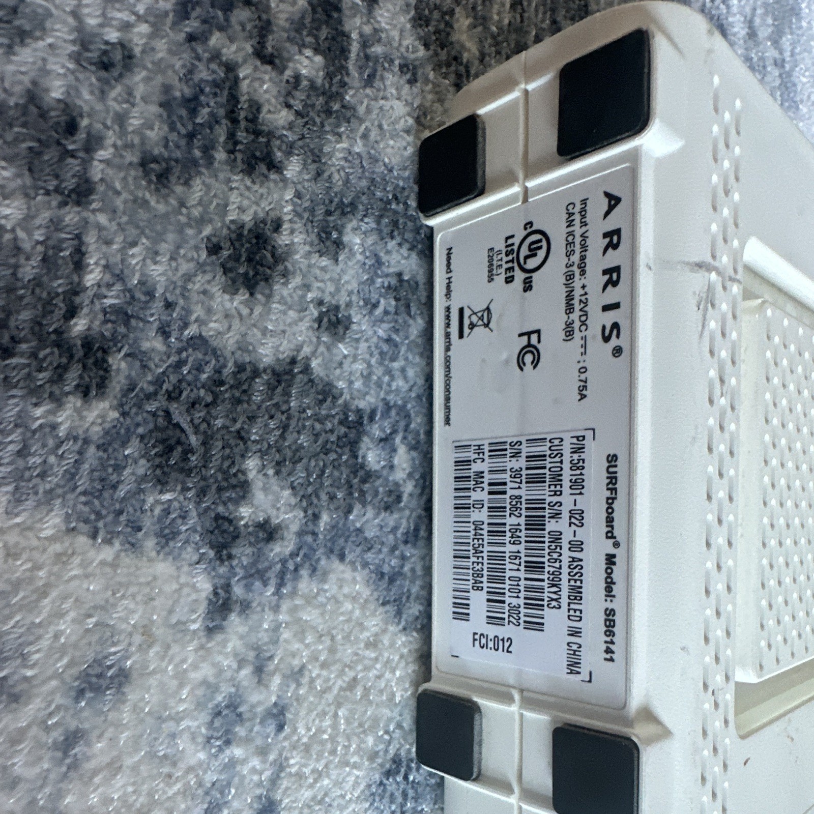 ARRIS SURFboard SBG941 DOCSIS 3.0 Wireless Cable Modem Router 343Mbps
