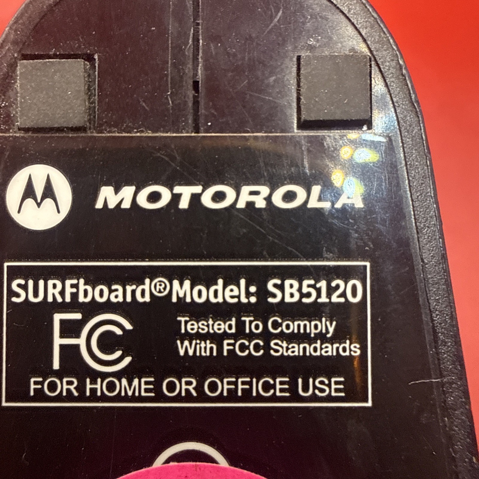 Motorola SURFboard SB5120 Cable Modem No POWER ADAPTER