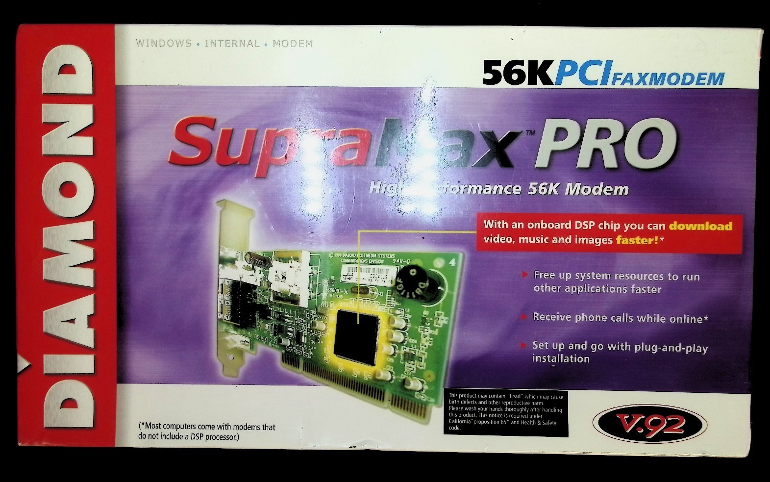 Supra Max Pro High Performance 56K Modem