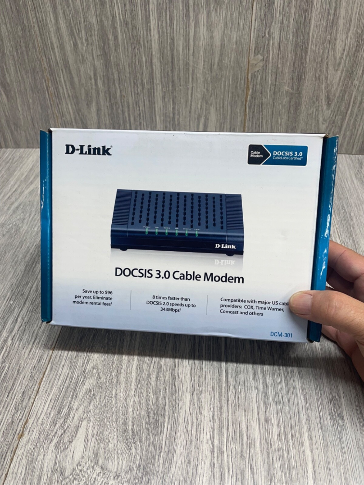 D-Link DOCSIS 3.0 Cable Modem Working Condition