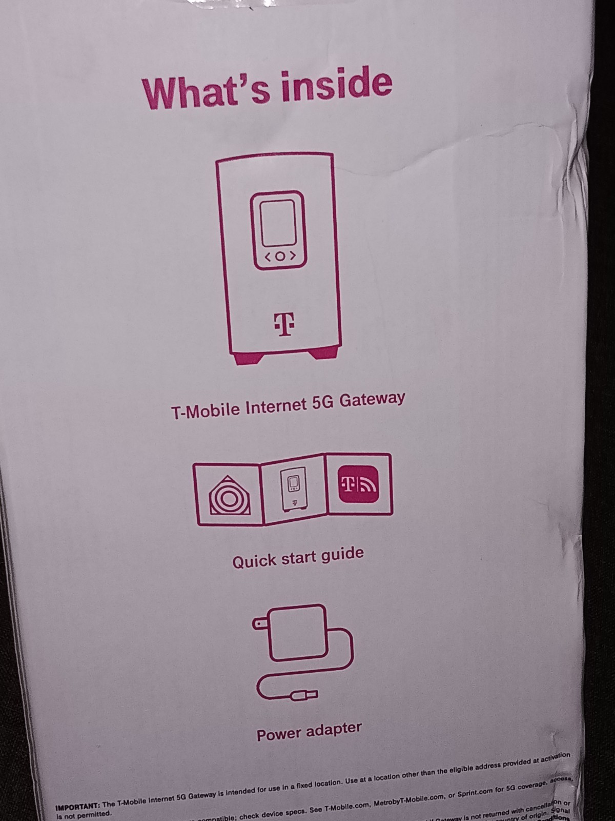 Internet Gateway T-mobile