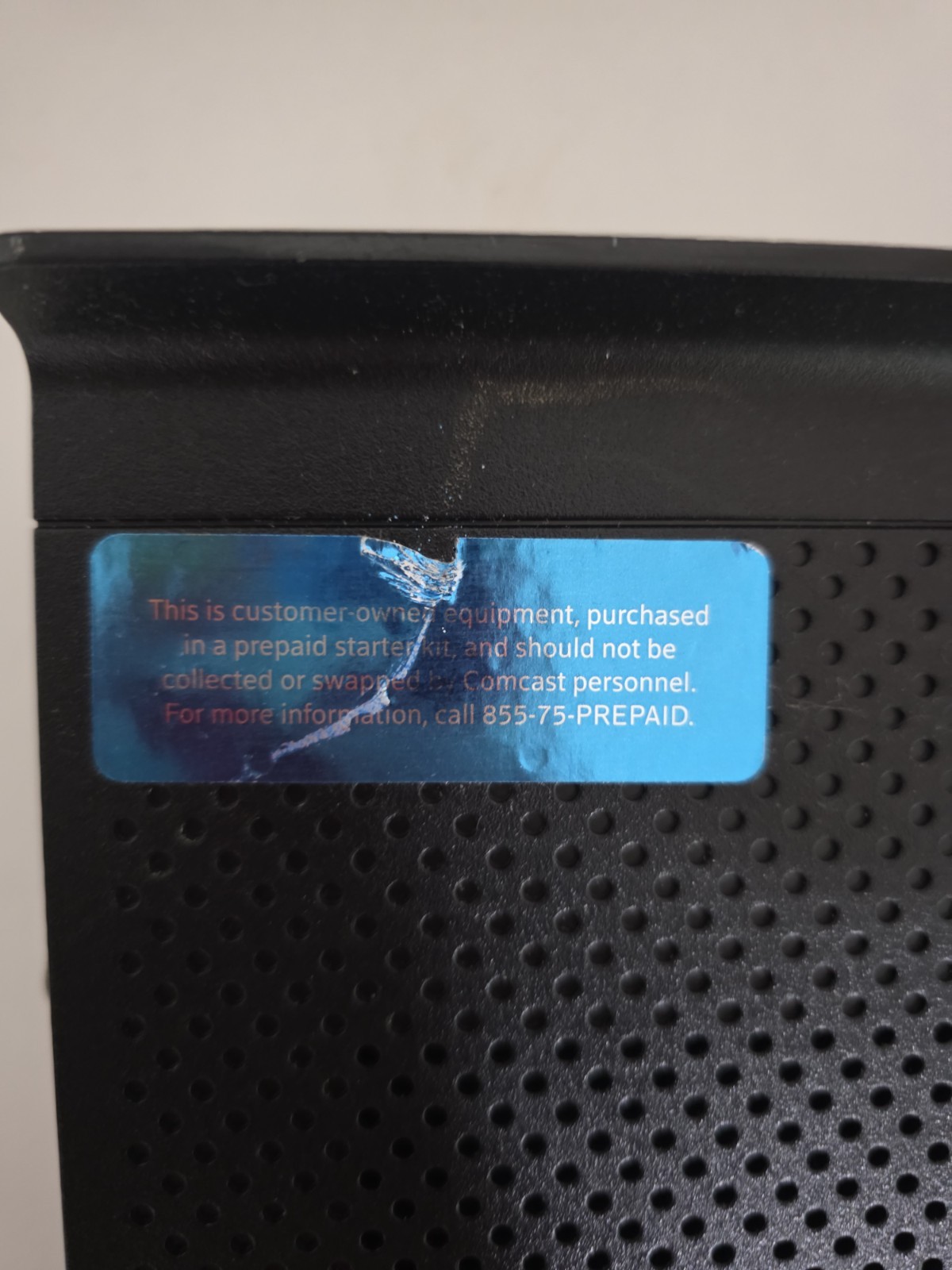 Arris TG862 XFINITY Residential Gateway Router with Power cable