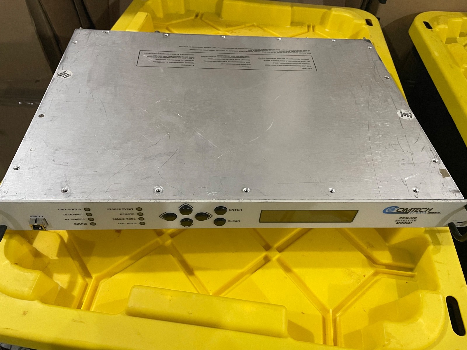 Comtech CDM-570 Satellite Modem 8PSK/16QAM 5Mbps