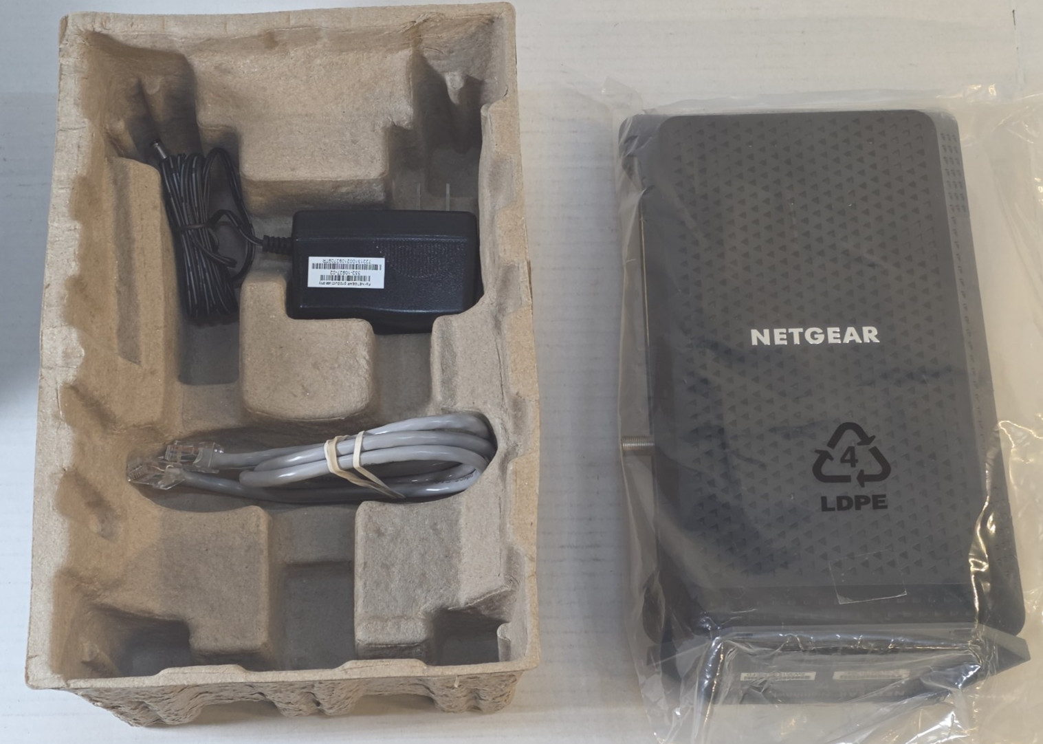 NETGEAR Nighthawk CM1200-100NAS DOCSIS 3.1 Cable Modem w/ everything
