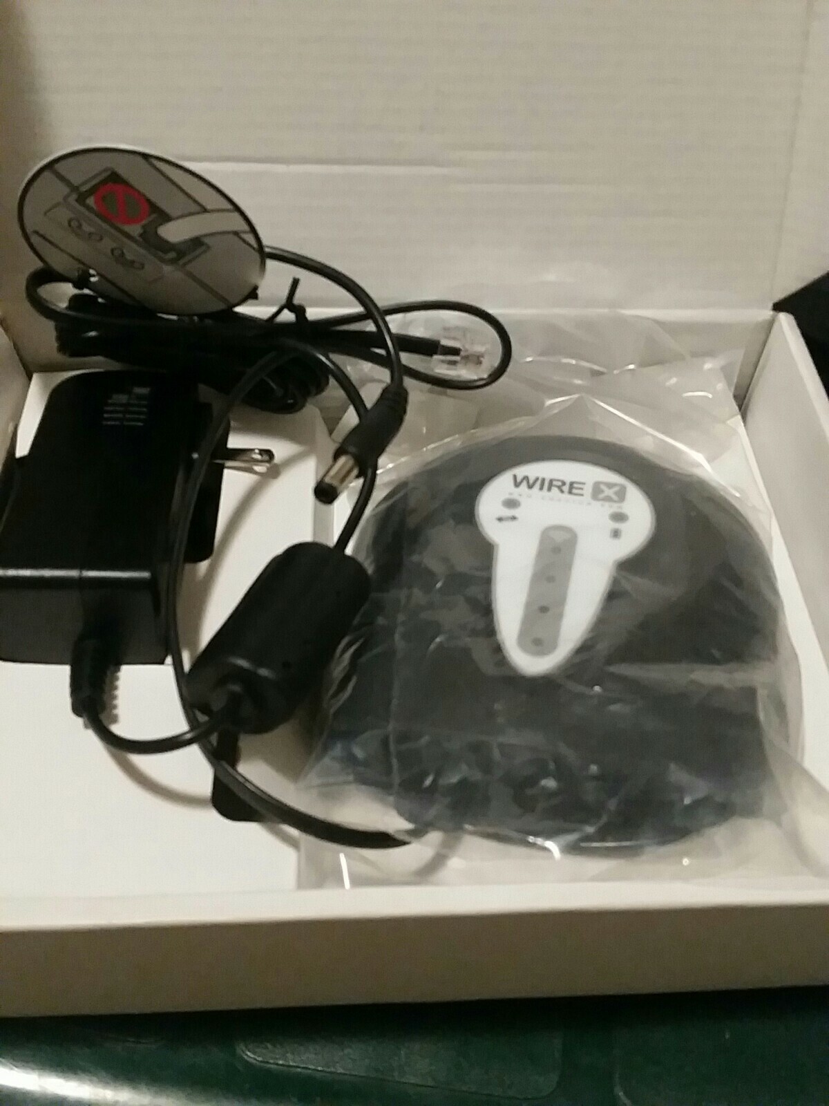 Medtronic Wire X Analog to Wireless Converter Wirex3GLCMedUSKitV01 W/Power Cord