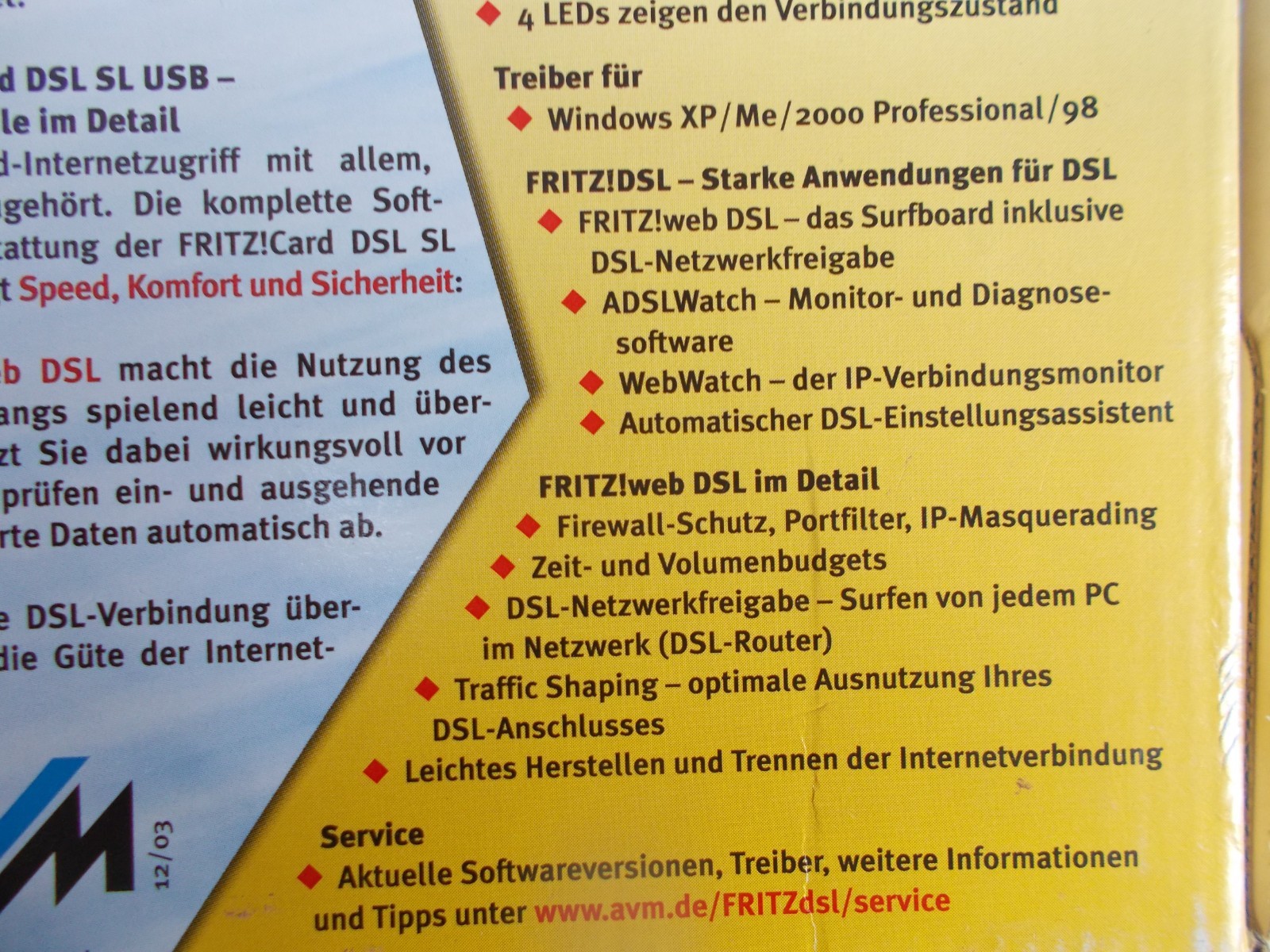 Fritz! Card DSL SL USB