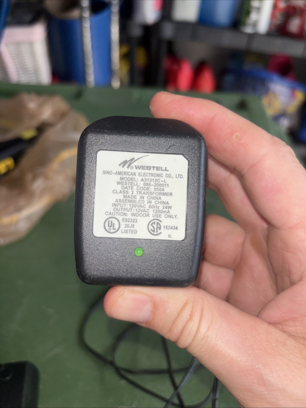 WESTELL MODEL 6100 ROUTER WITH ADAPTER
