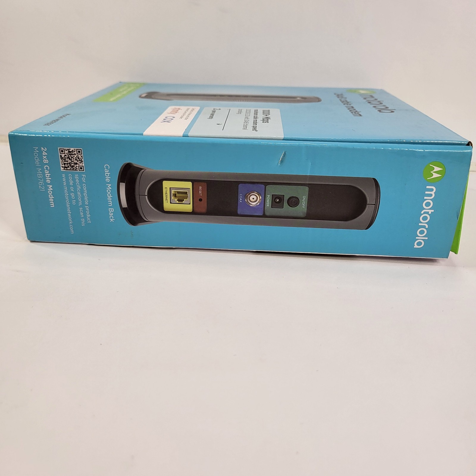 Motorola Mb7621 Cable Modem Router Docsis 3.0 1000+ Mbps Xfinity Cox 24×8 Nib