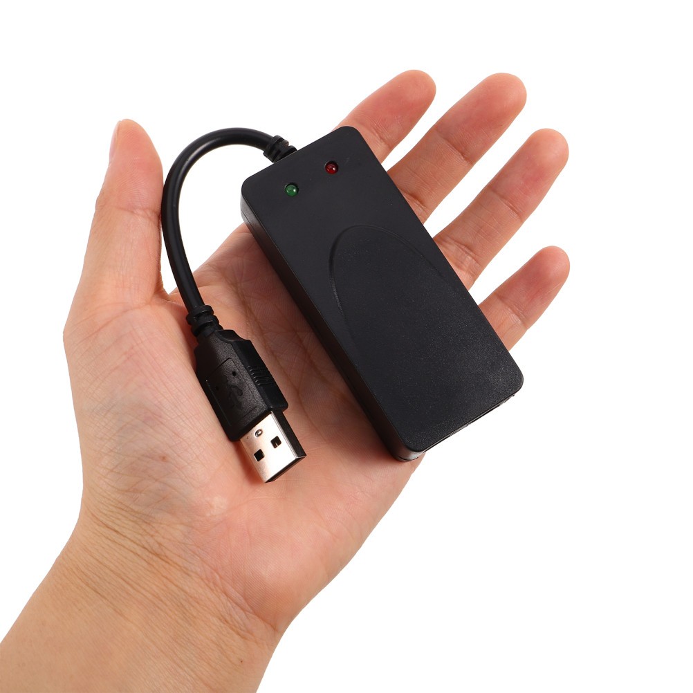 Dual Port 1 USB Modem for Home Use Black ABS Durable Fax and Data Transmission