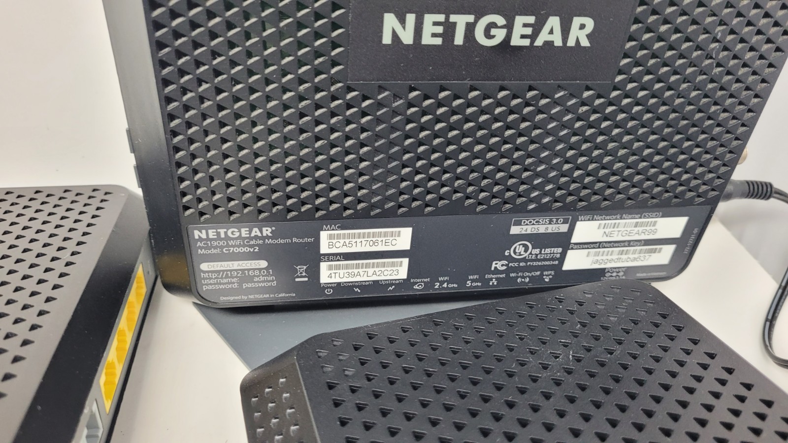 Lot Of 10 Netgear CM Modems + Power Cords