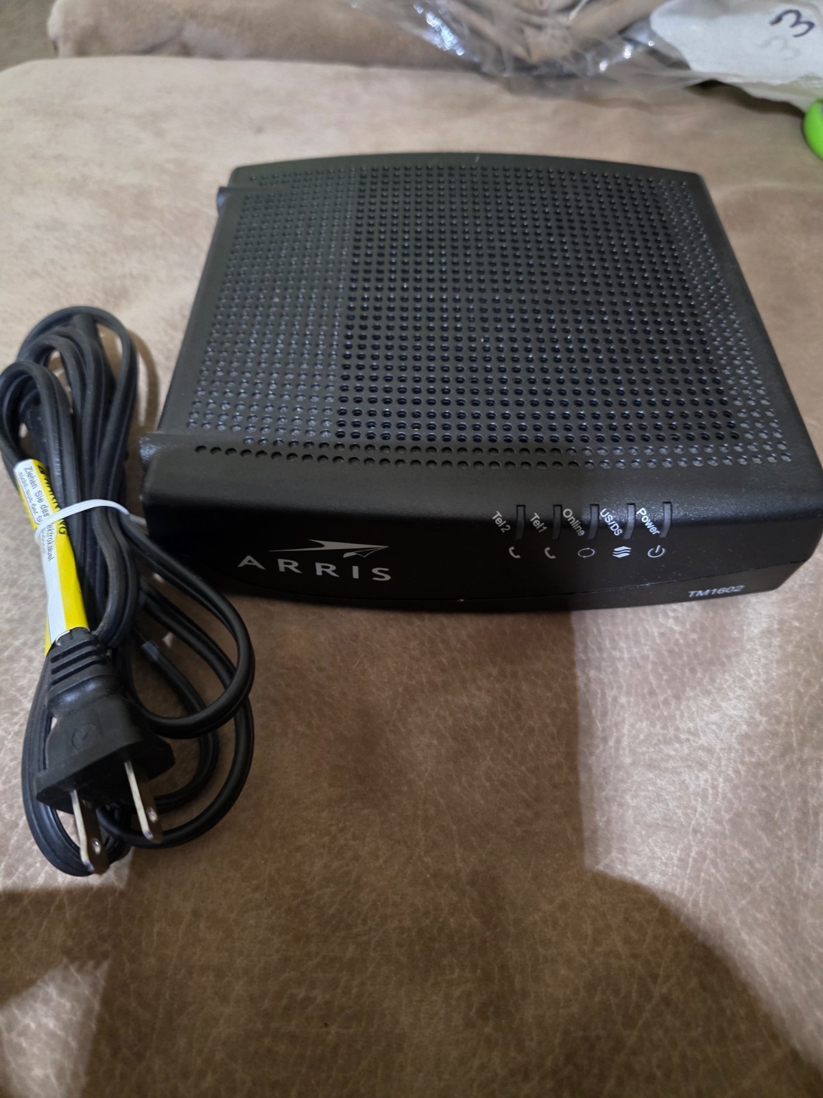 Arris TM1602A Docsis 3.0 Telephony Cable Modem for Optimum Cablevision OTHER