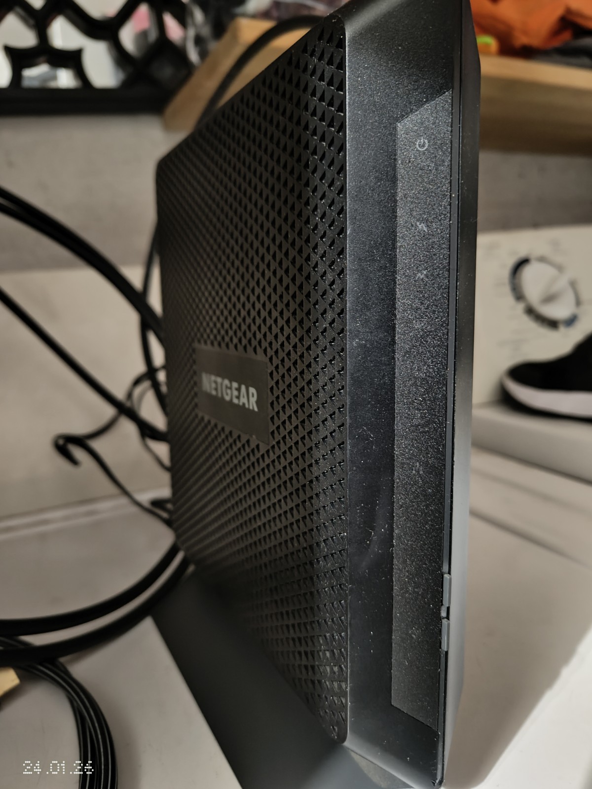 NETGEAR AC1600 C6250 Cable Modem Black