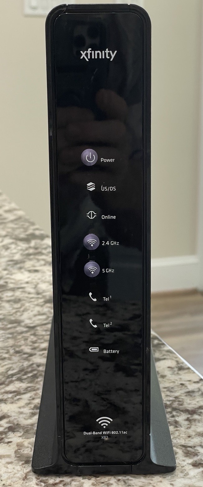 Xfinity Arris TG1682G Dual Band Wireless 802.11ac Router With Power Cord Works