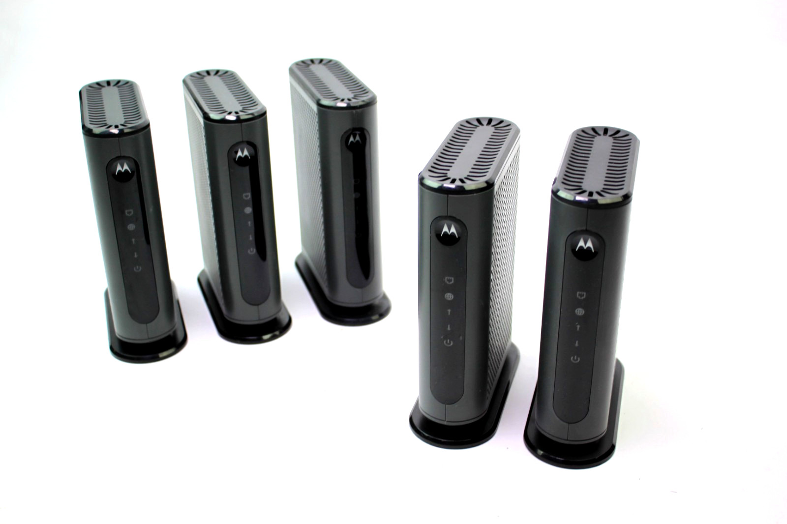 Lot of 3 Motorola MB7220 & 2 MB7420 DOCSIS 3.0 Cable Modem AS IS