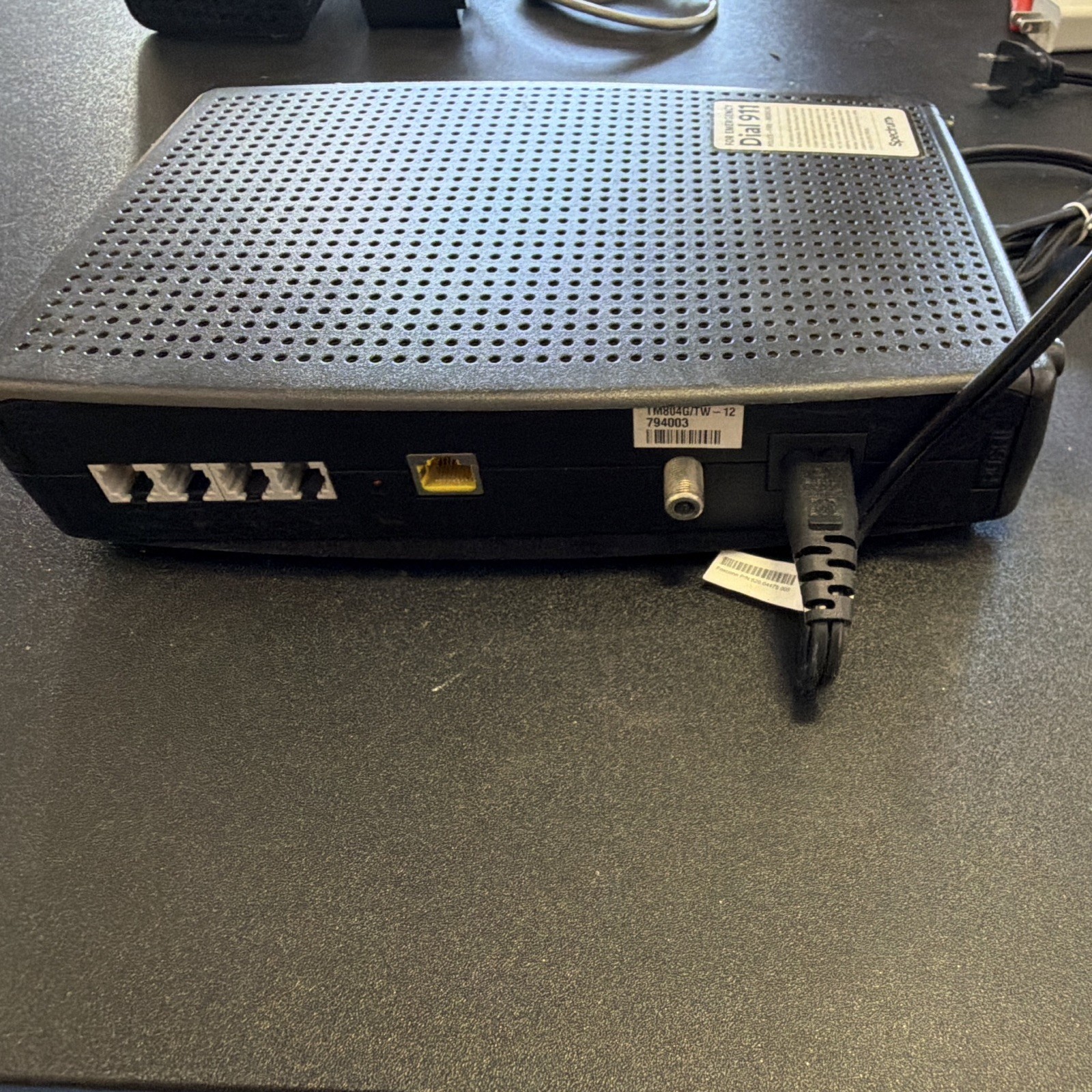 ARRIS TM804G DOCSIS 3.0 Cable Modem VoIP Spectrum 960 Mbps TM04DHD804