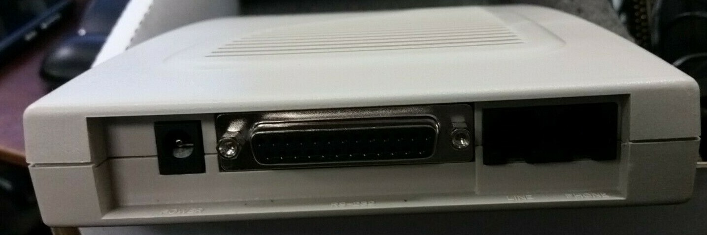 Actiontec 56K External Fax DATA Voice Modem EX56020